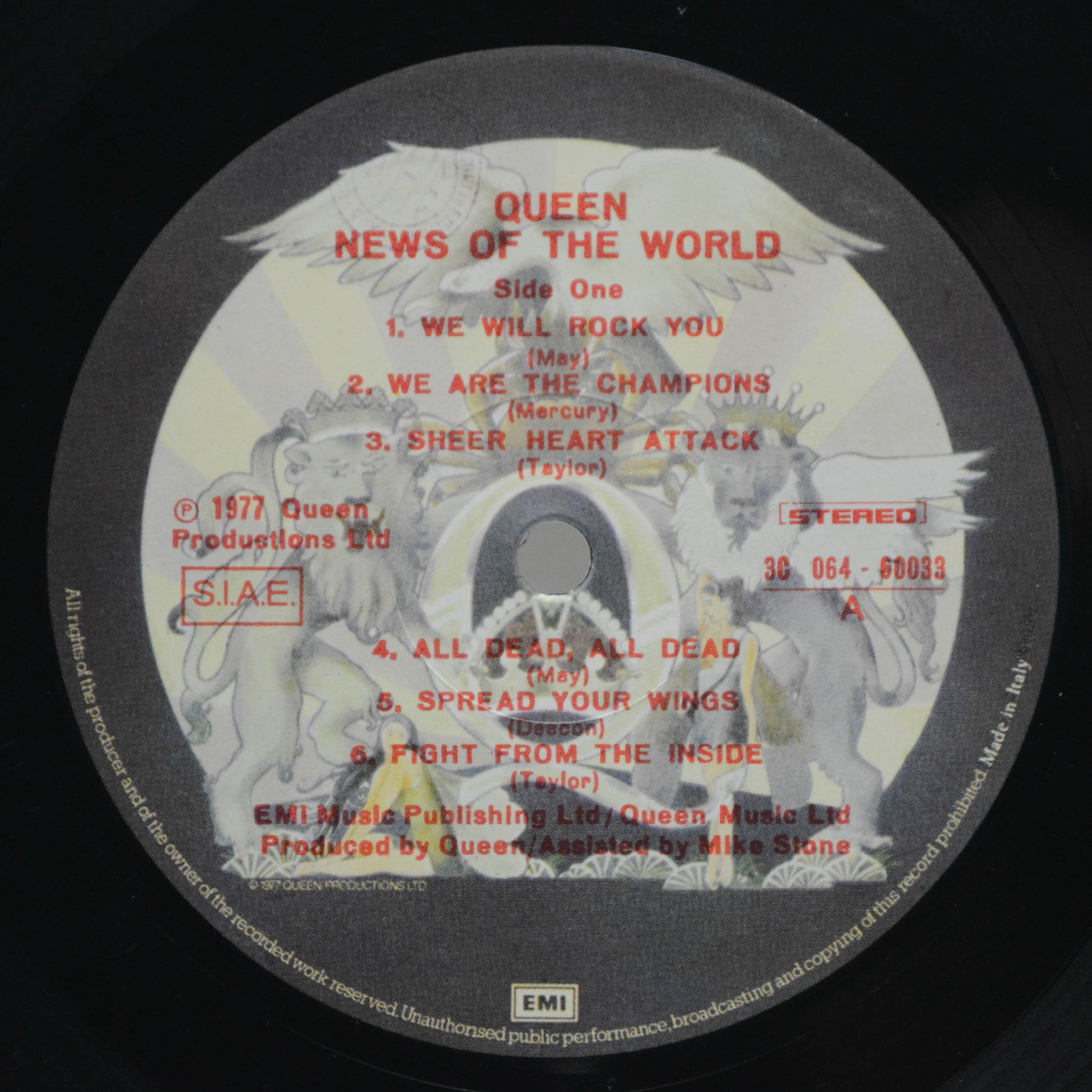 Queen — News Of The World, 1977