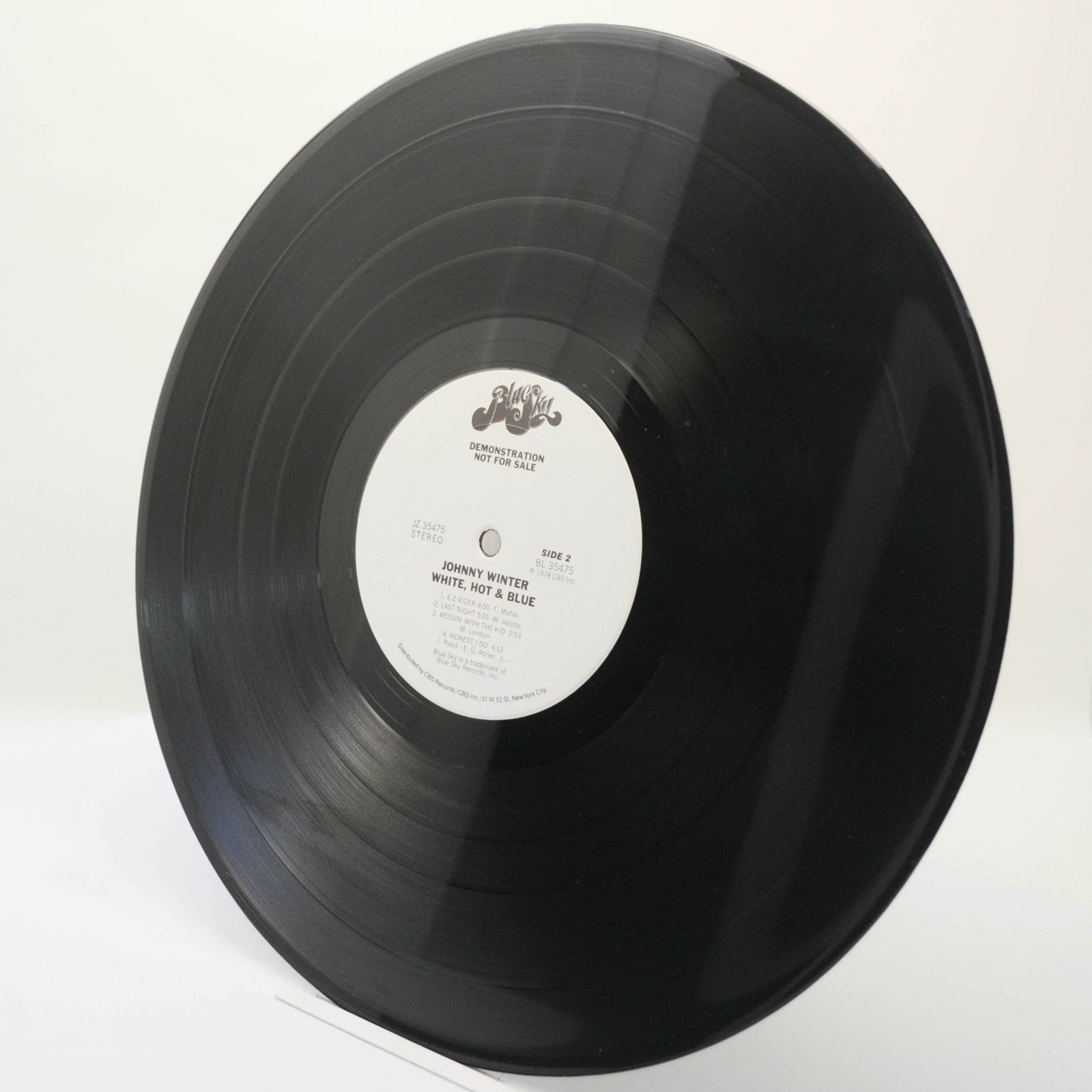 Johnny Winter — White, Hot & Blue, 1978