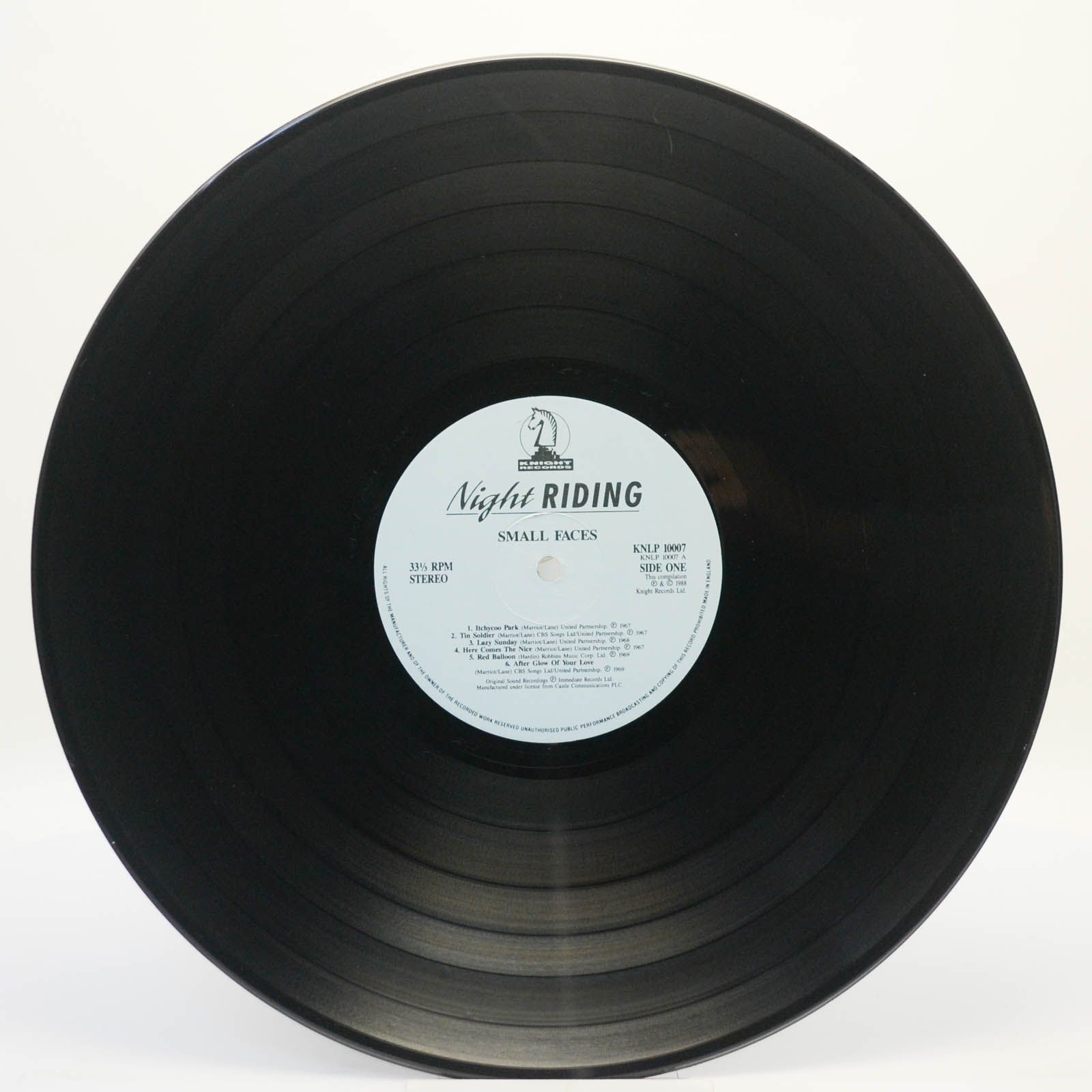 Small Faces — Night Riding (UK), 1988