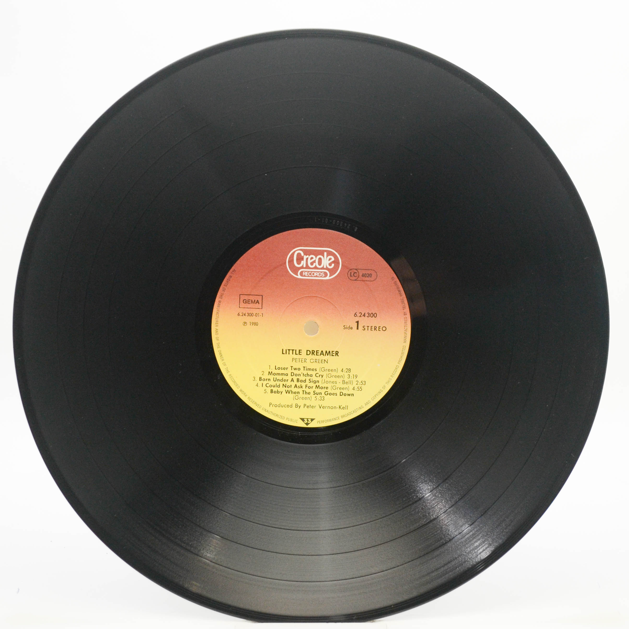 Peter Green — Little Dreamer, 1980