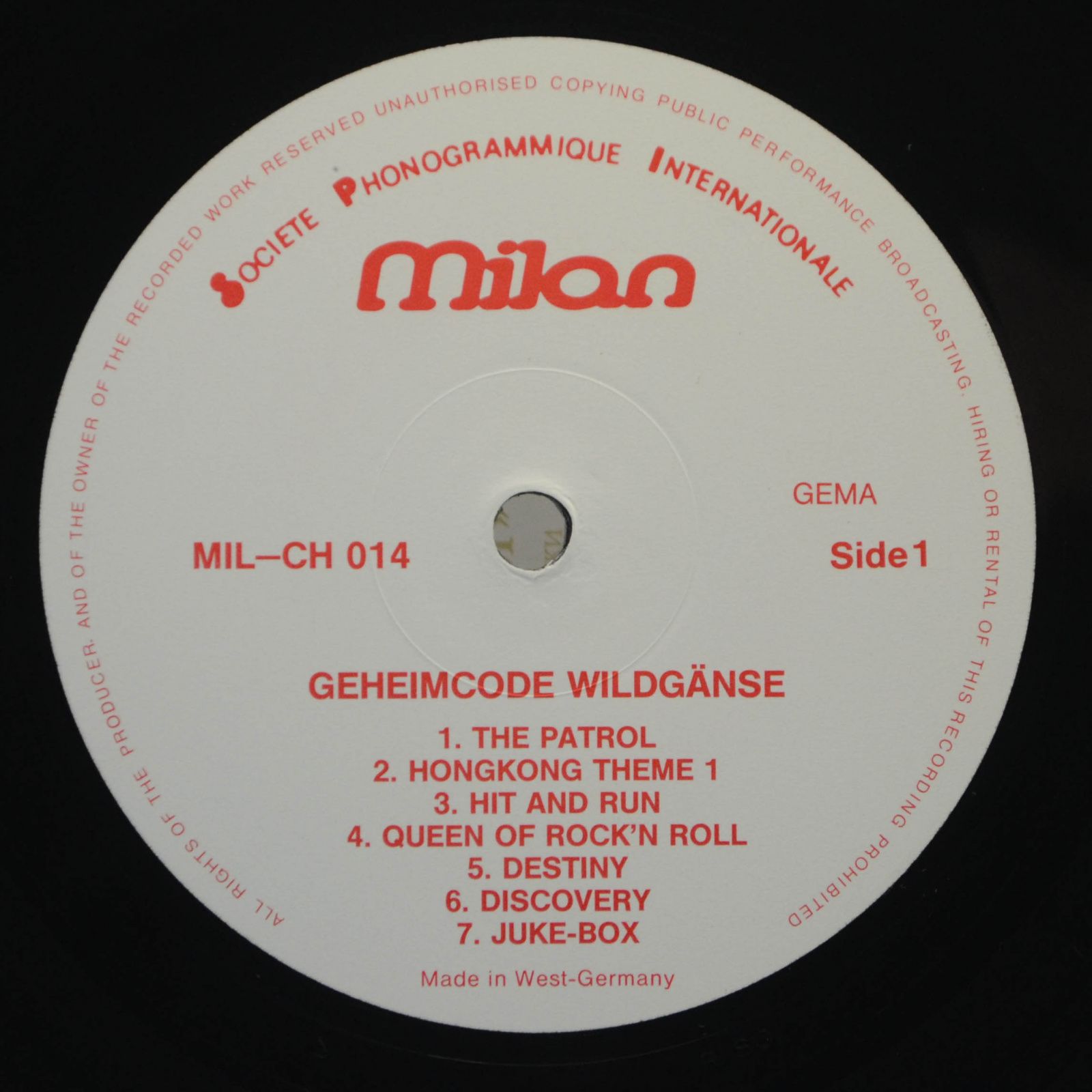 Eloy — Codename Wildgeese - Original Motion Picture Soundtrack, 1984