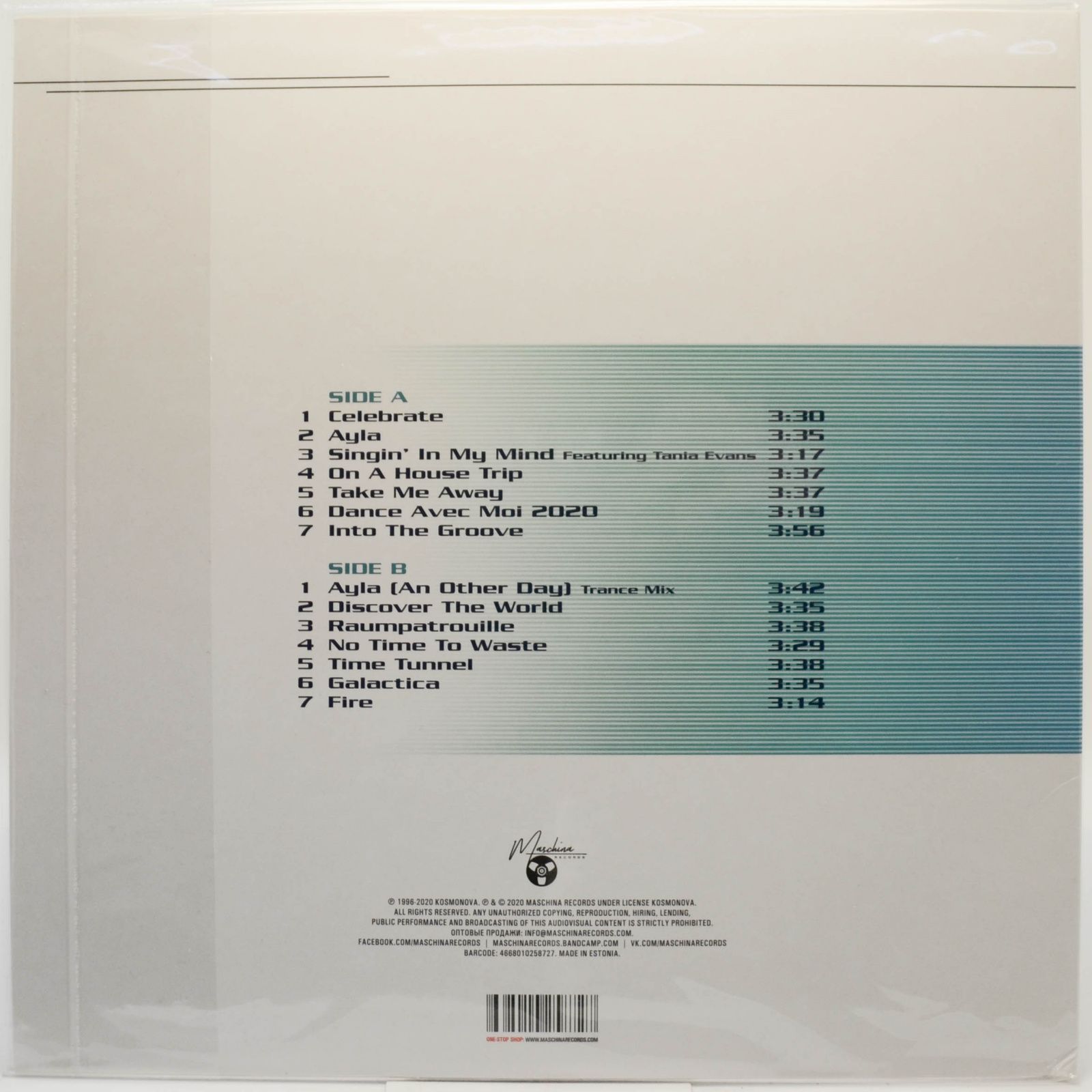 Kosmonova — Supernova 2.0, 1998