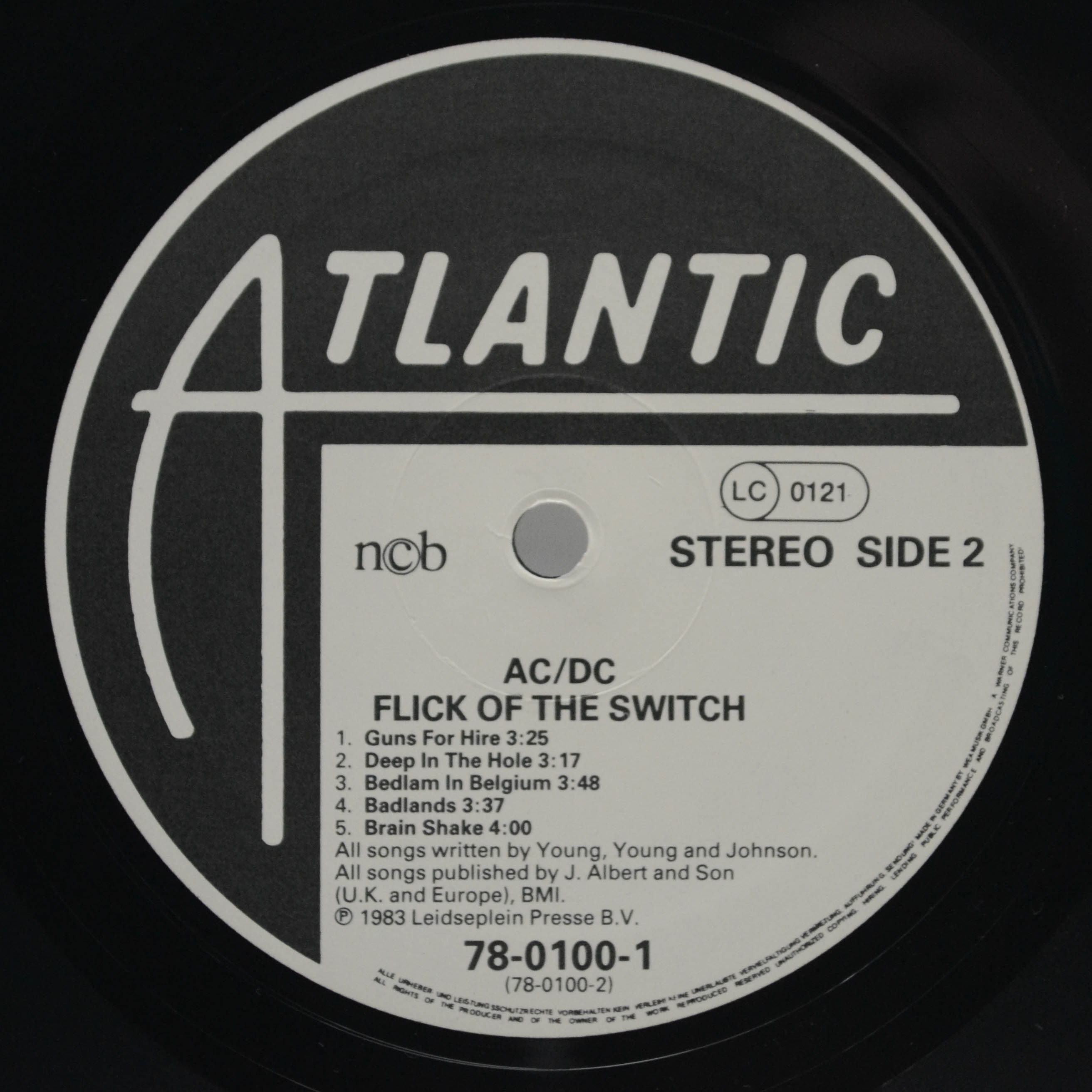 AC/DC — Flick Of The Switch, 1983