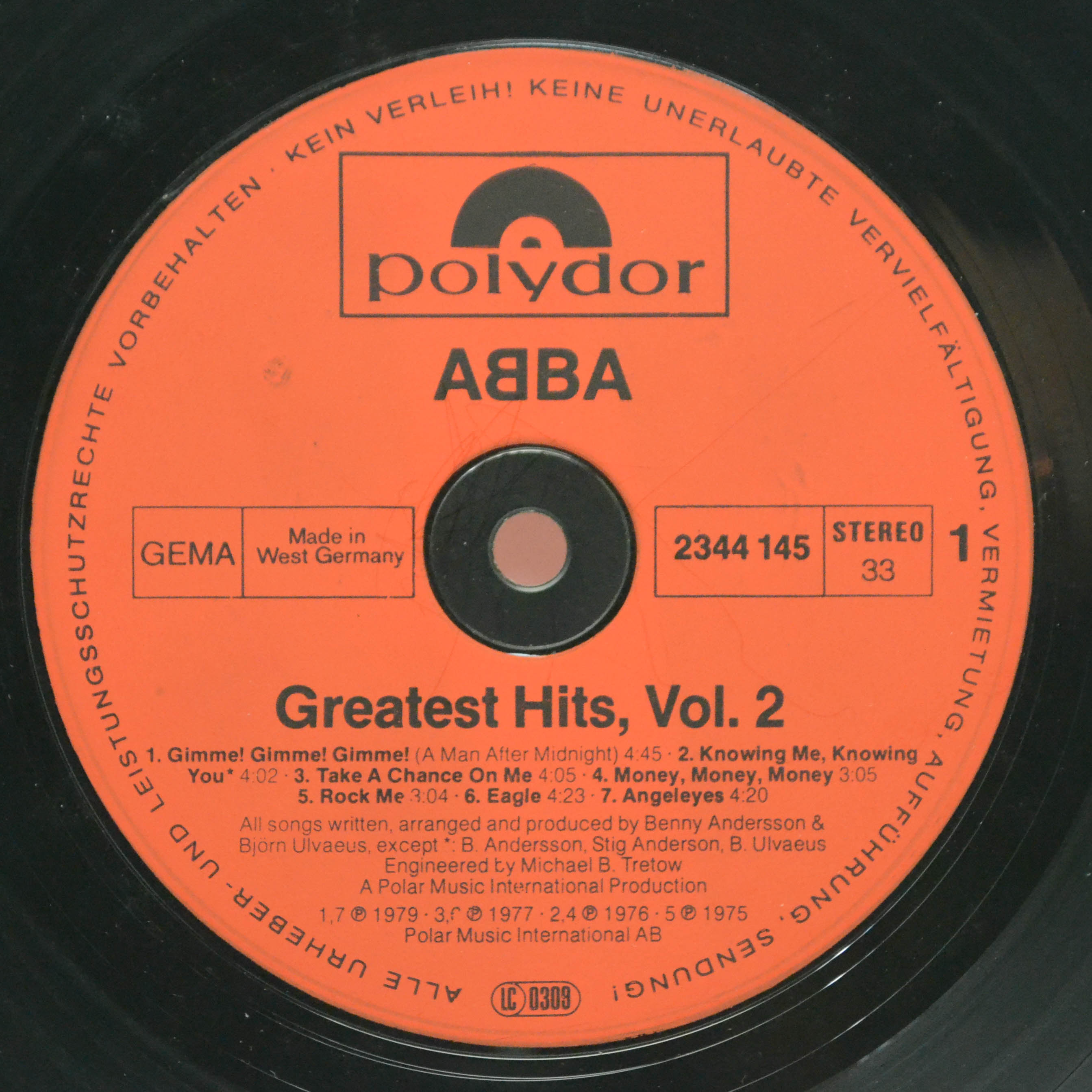 ABBA — Greatest Hits Vol. 2, 1979