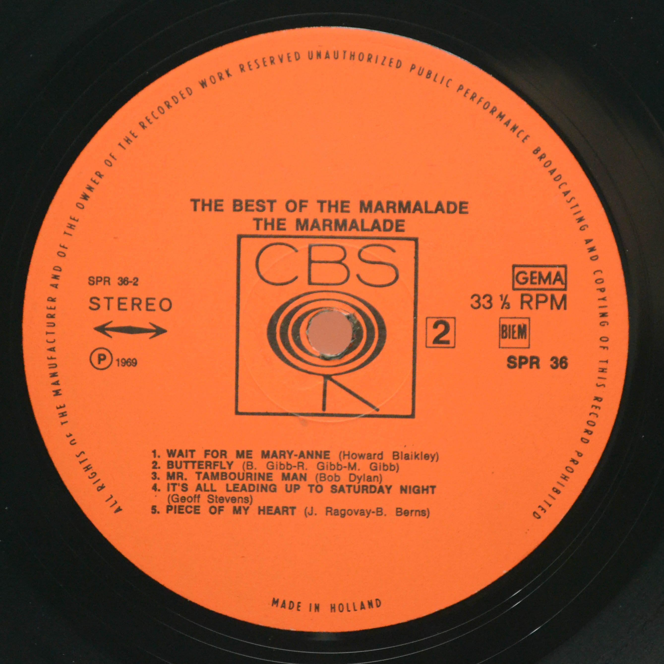 Marmalade — The Best Of The Marmalade, 1969