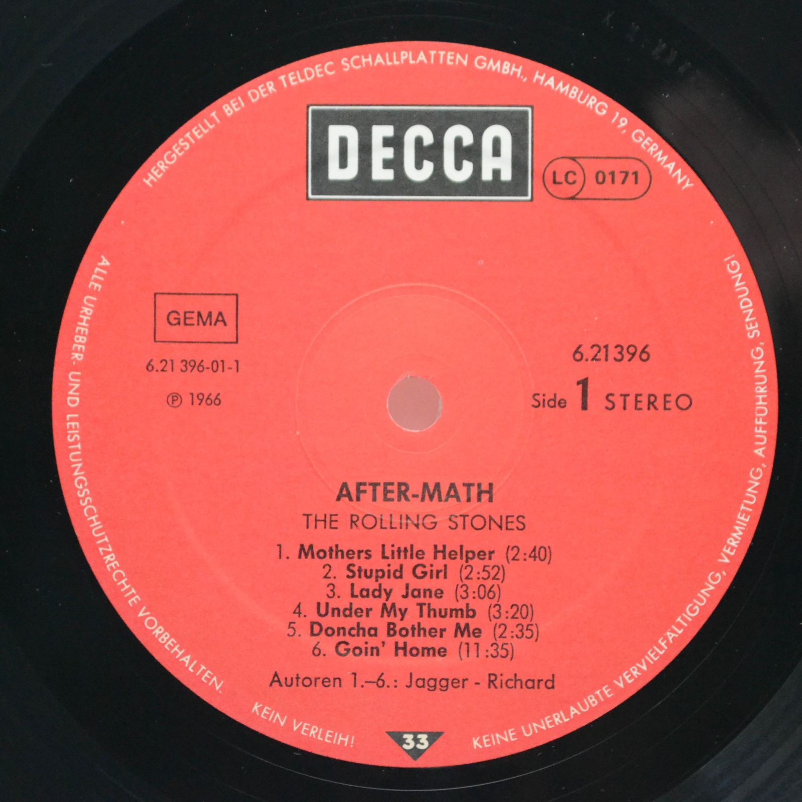 Rolling Stones — After-Math, 1966