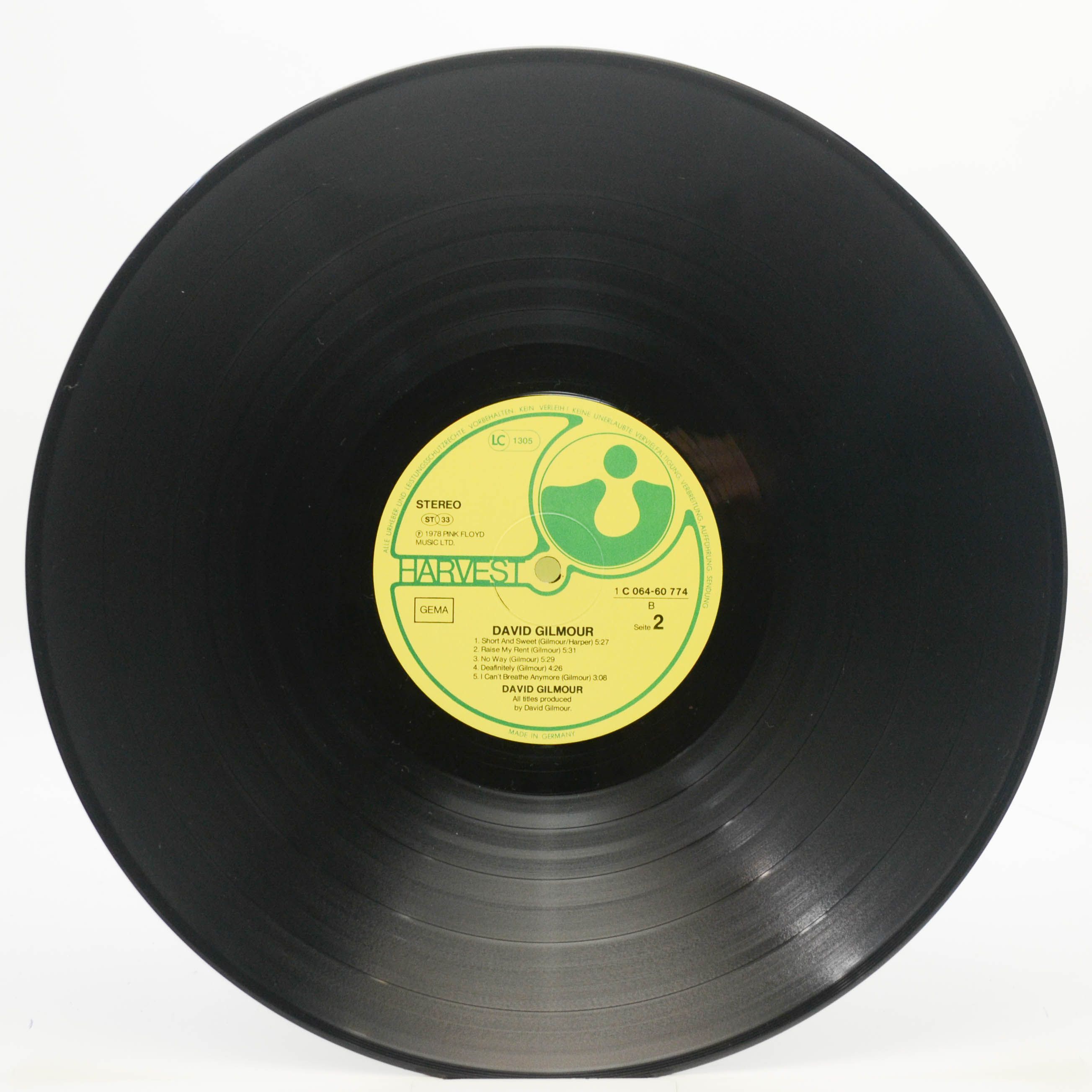 David Gilmour — David Gilmour, 1978