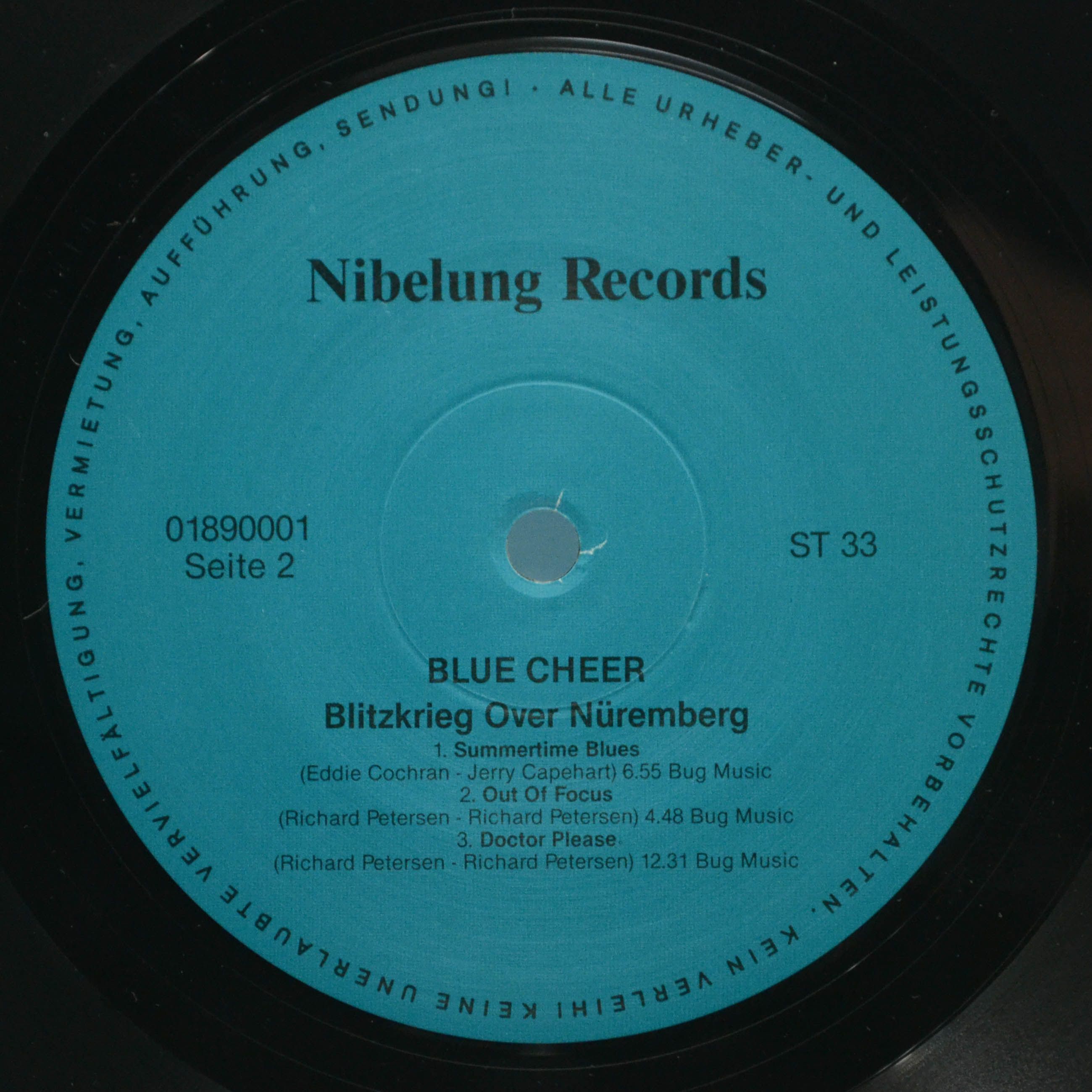 Blue Cheer — Blitzkrieg Over Nüremberg, 1989