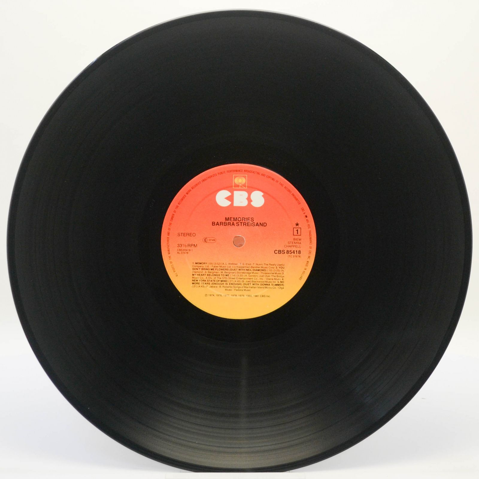 Barbra Streisand — Memories, 1981