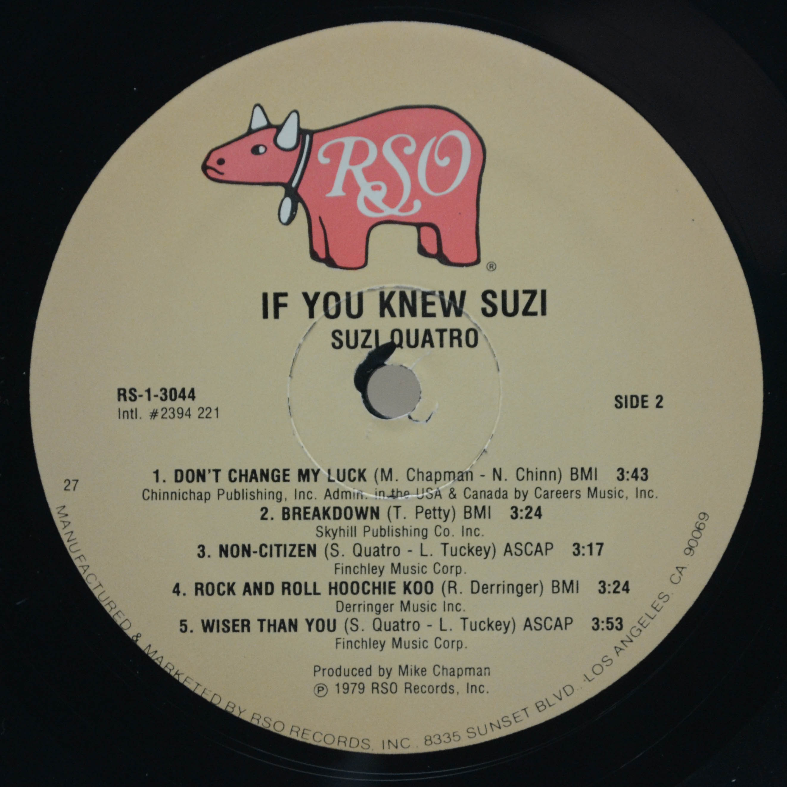 Suzi Quatro — If You Knew Suzi... (USA), 1979