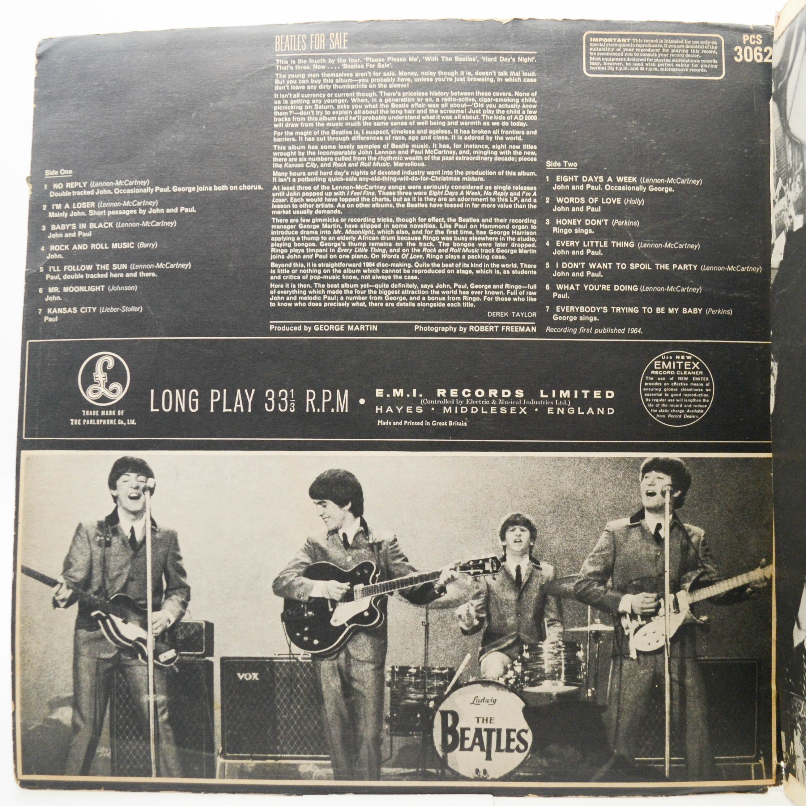 Beatles — Beatles For Sale (1-st, UK), 1964