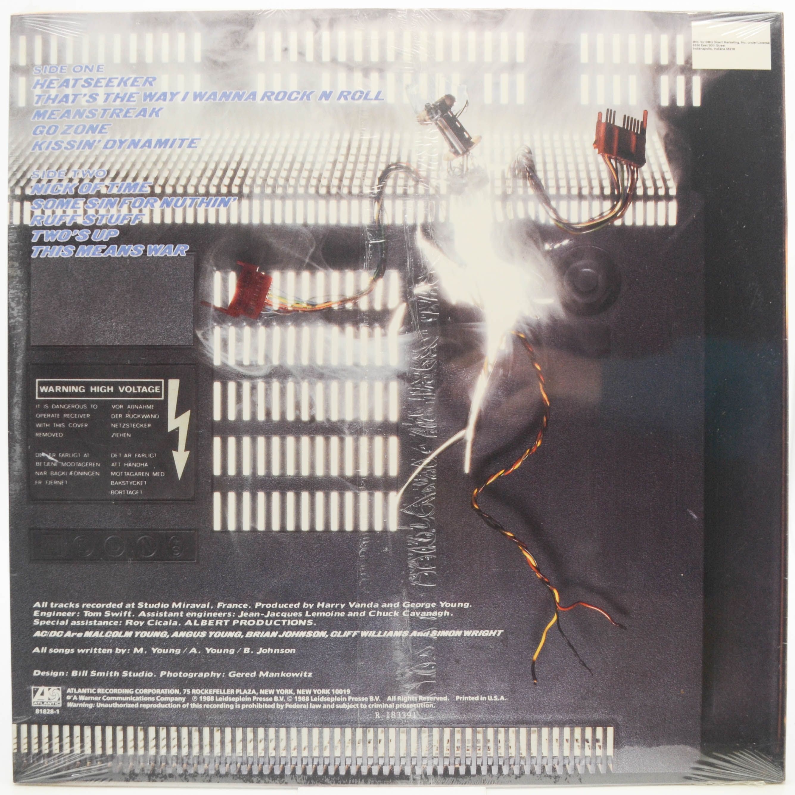 AC/DC — Blow Up Your Video (USA), 1988