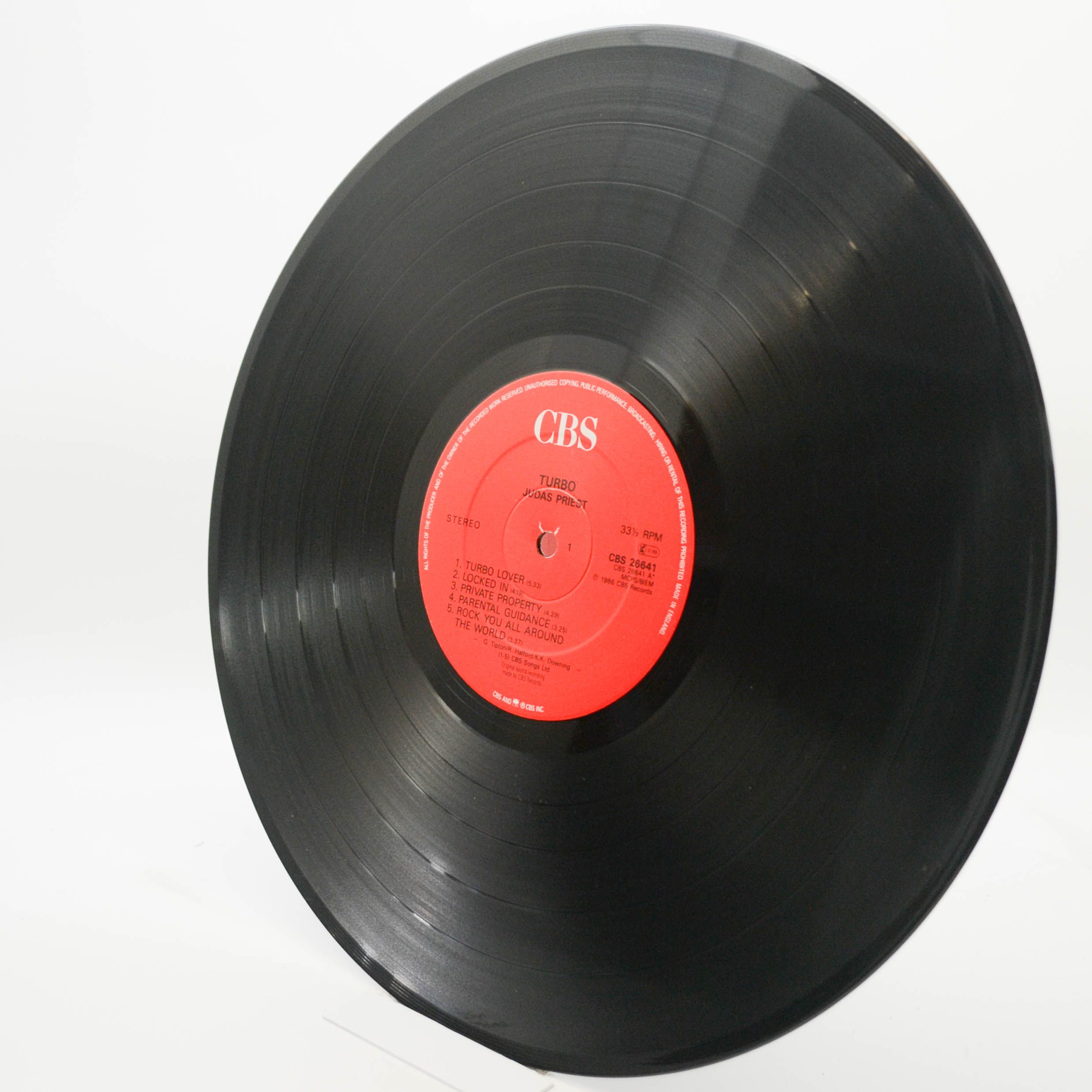 Judas Priest — Turbo (1-st, UK), 1986