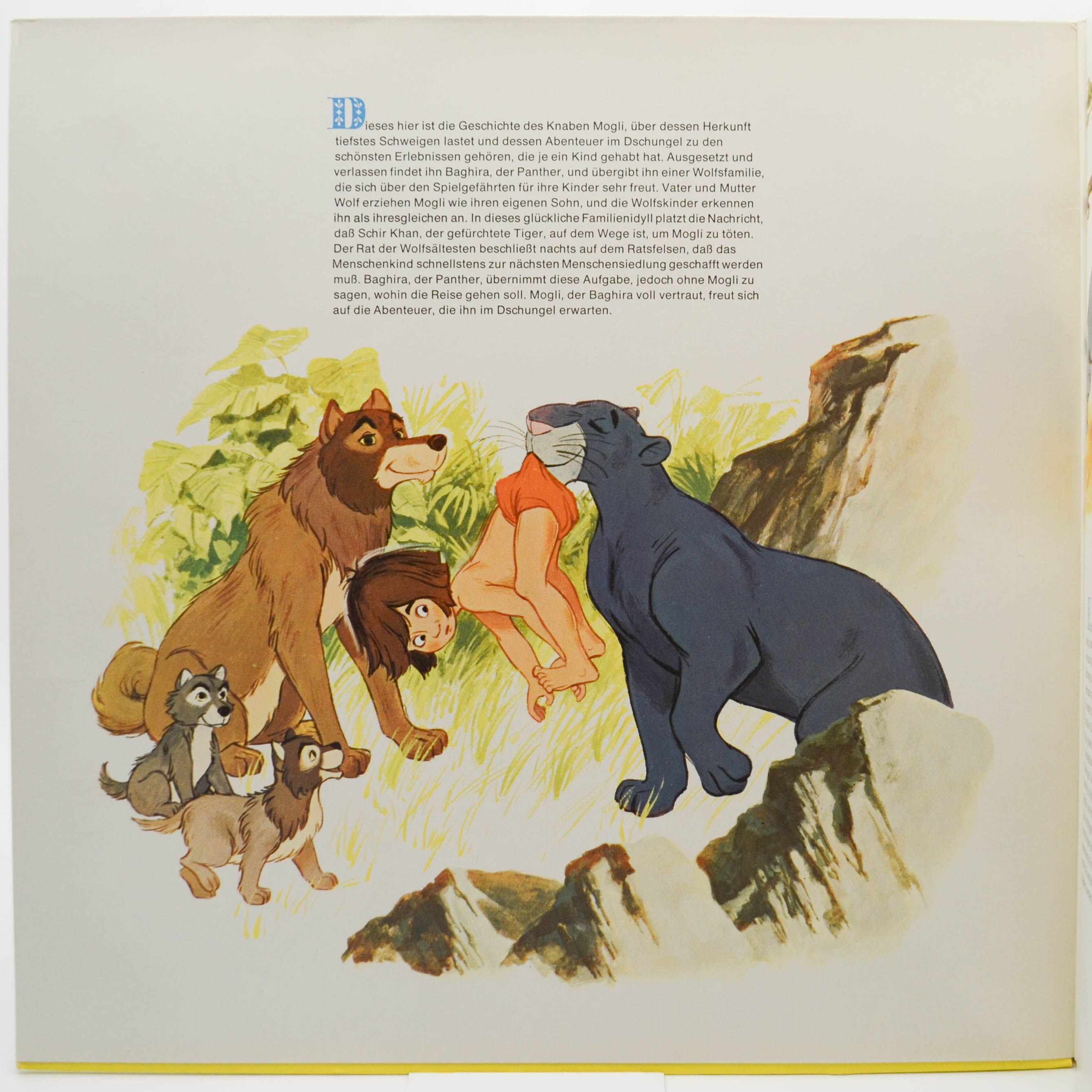 Walt Disney — Dschungel Buch (booklet), 1972