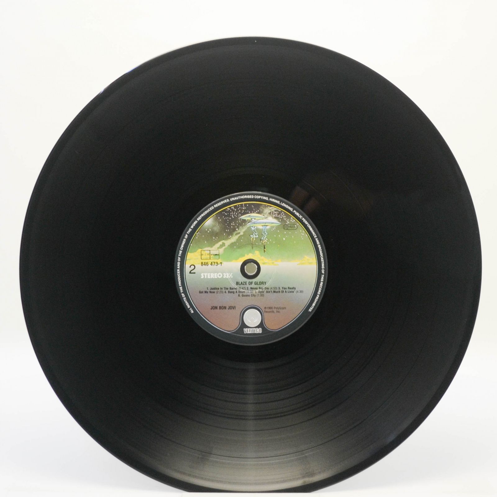 Jon Bon Jovi — Blaze Of Glory, 1990