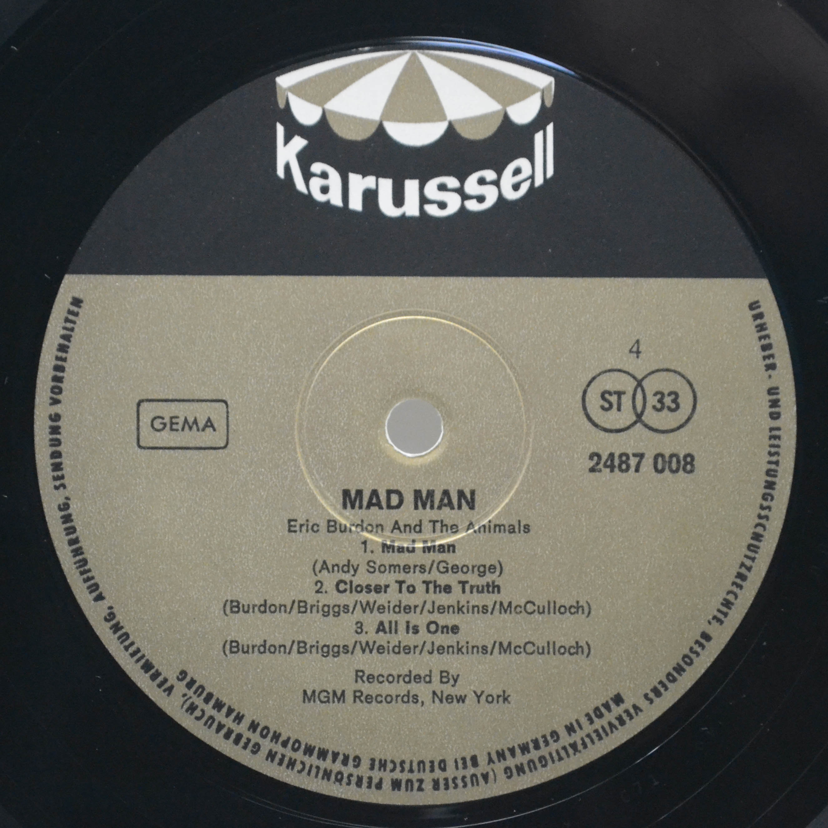 Eric Burdon — Mad Man (2LP), 1971