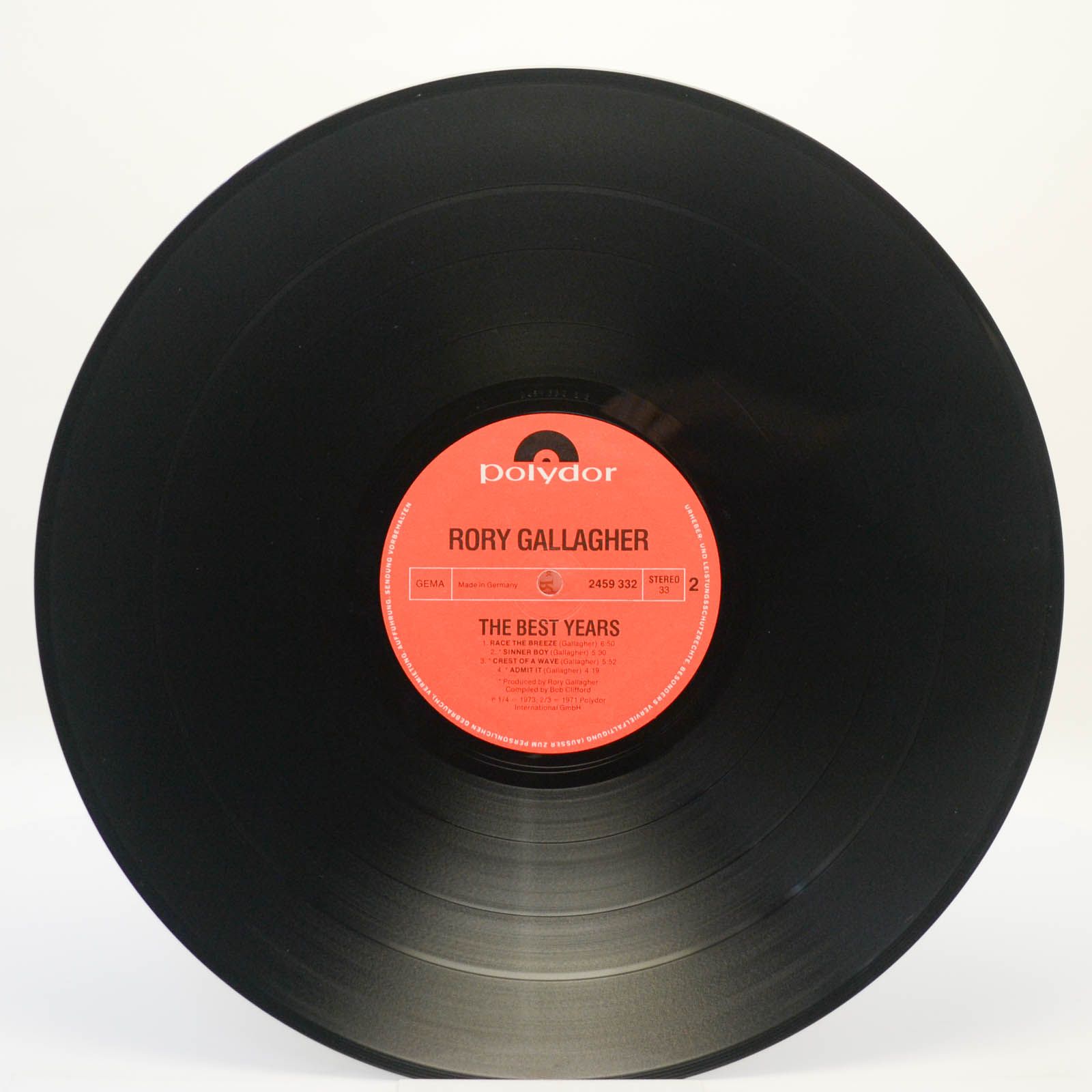 Rory Gallagher — The Best Years, 1977