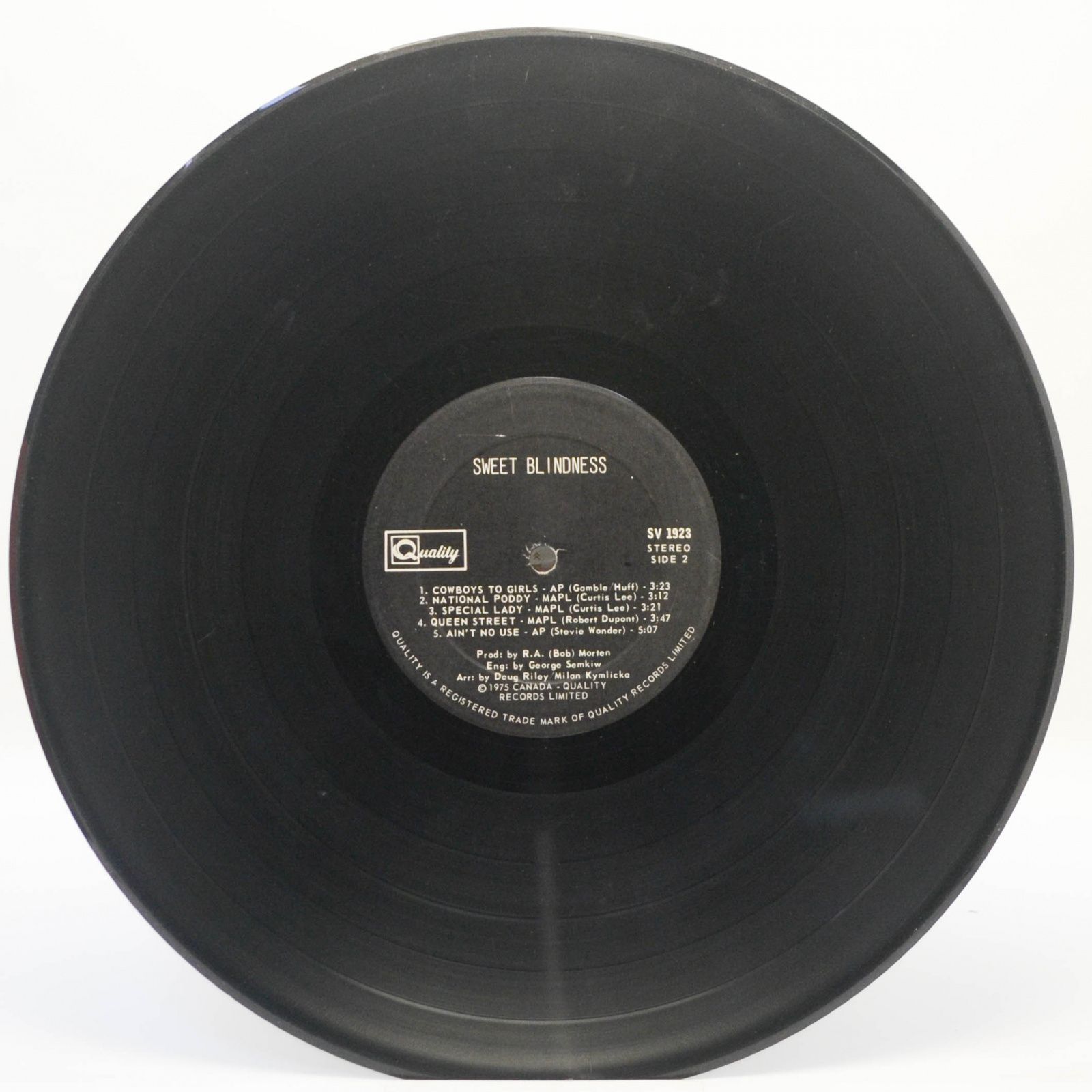 Sweet Blindness — Sweet Blindness, 1976