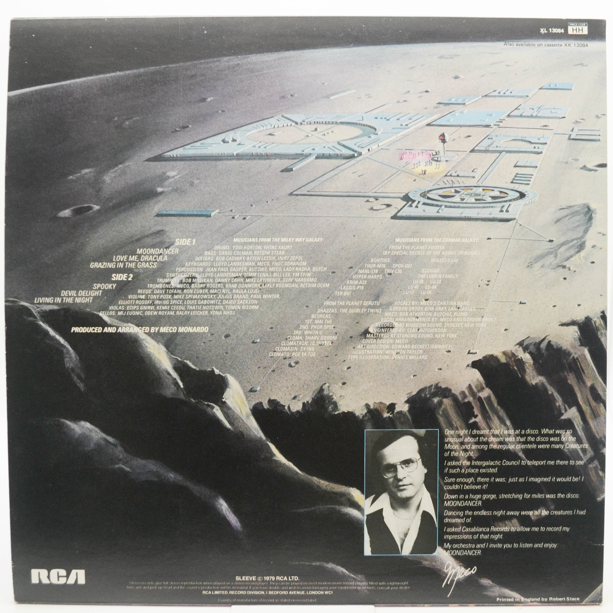 Meco — Moondancer (UK), 1979