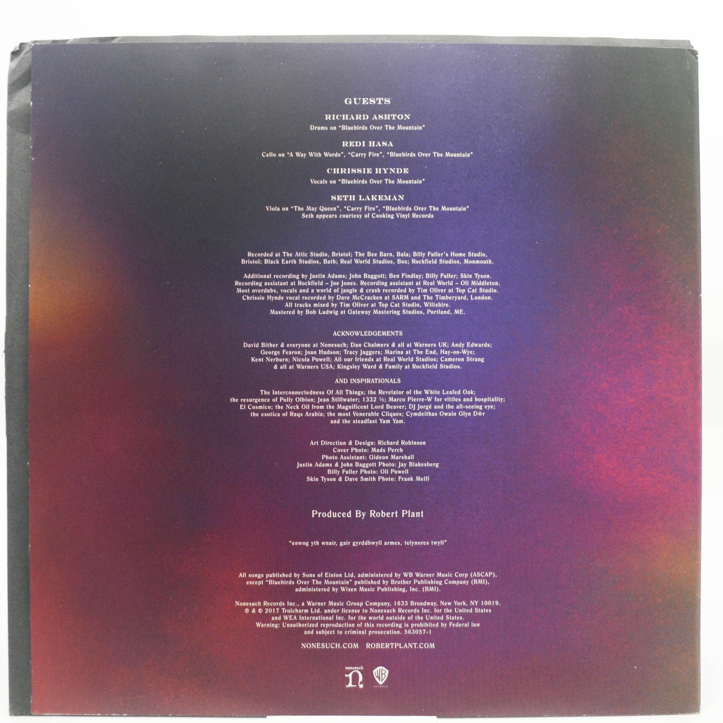 Robert Plant — Carry Fire (2LP), 2017