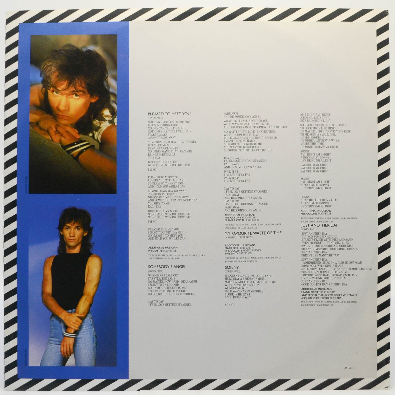 Owen Paul — As It Is ..., 1986