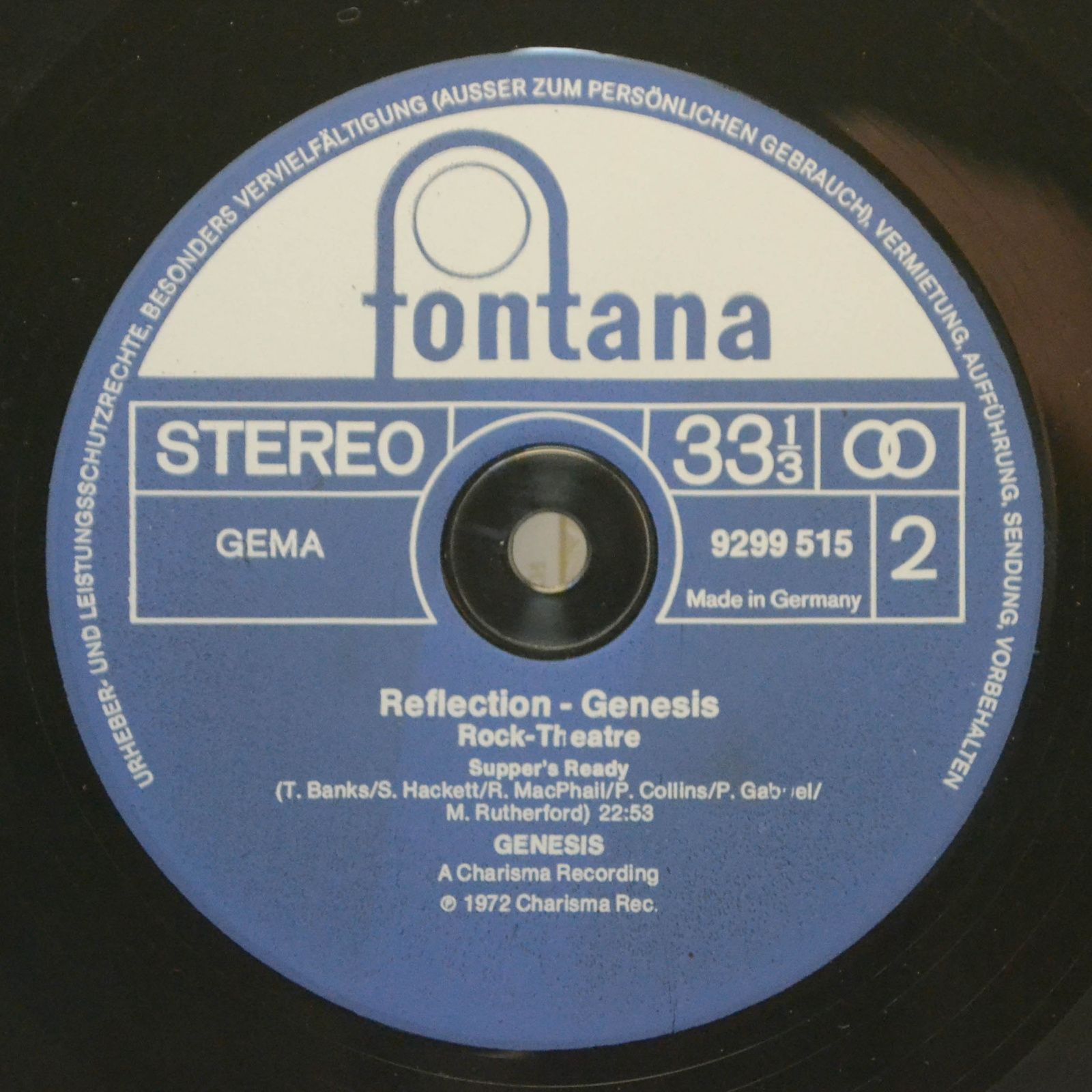 Genesis — Rock Theatre, 1975