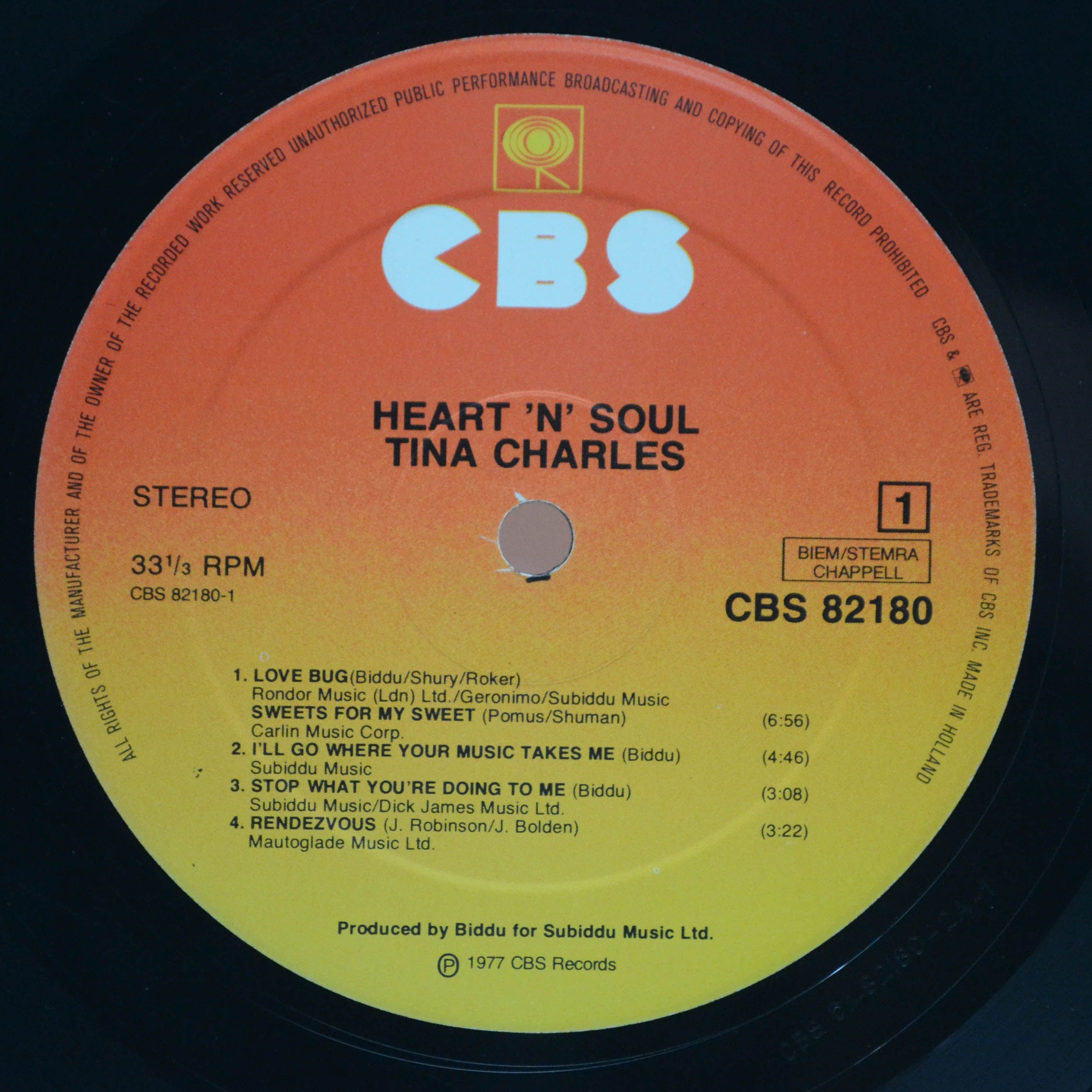 Tina Charles — Heart 'n' Soul, 1977