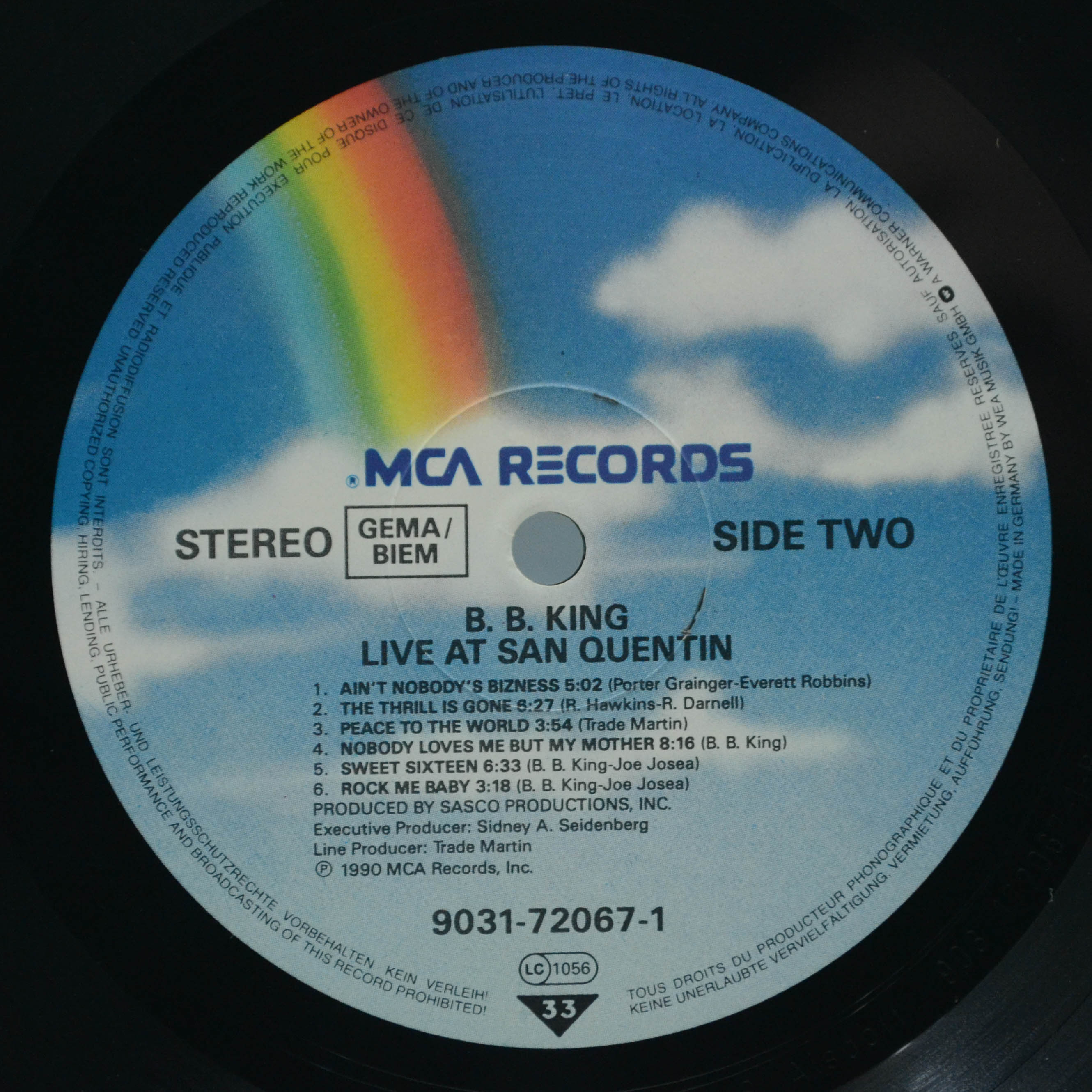 B.B. King — Live At San Quentin, 1990