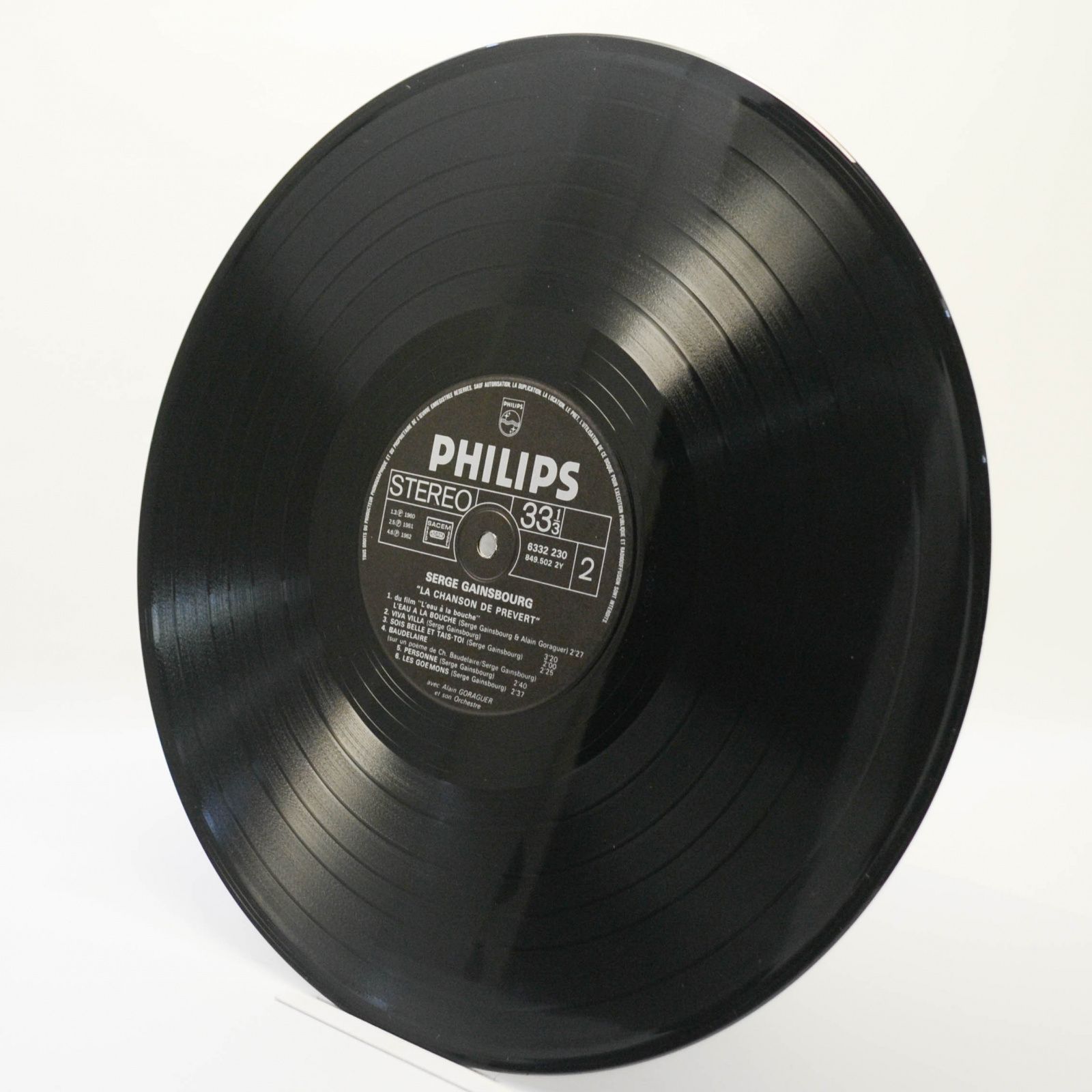 Serge Gainsbourg — La Chanson De Prévert, 1969