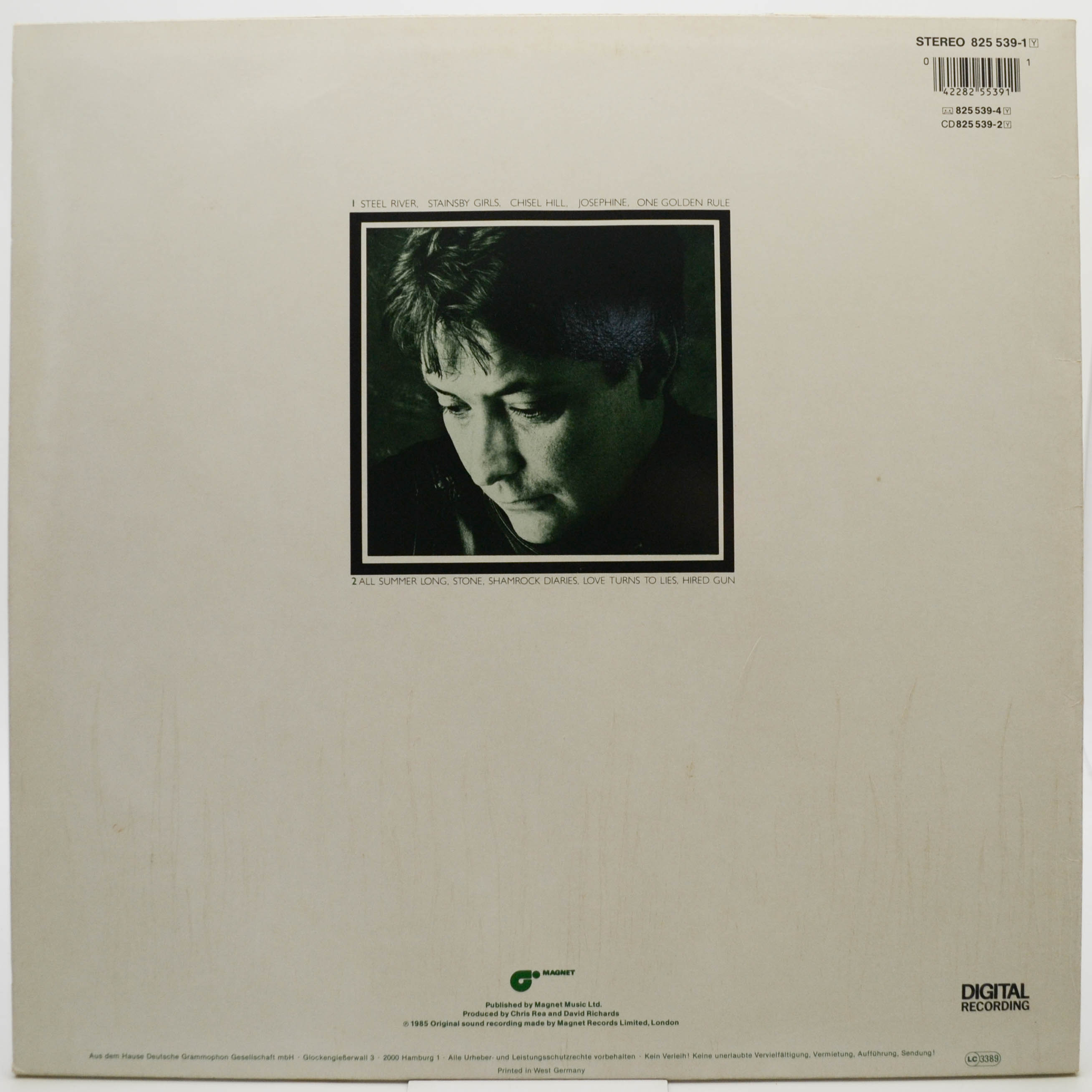 Chris Rea — Shamrock Diaries, 1985