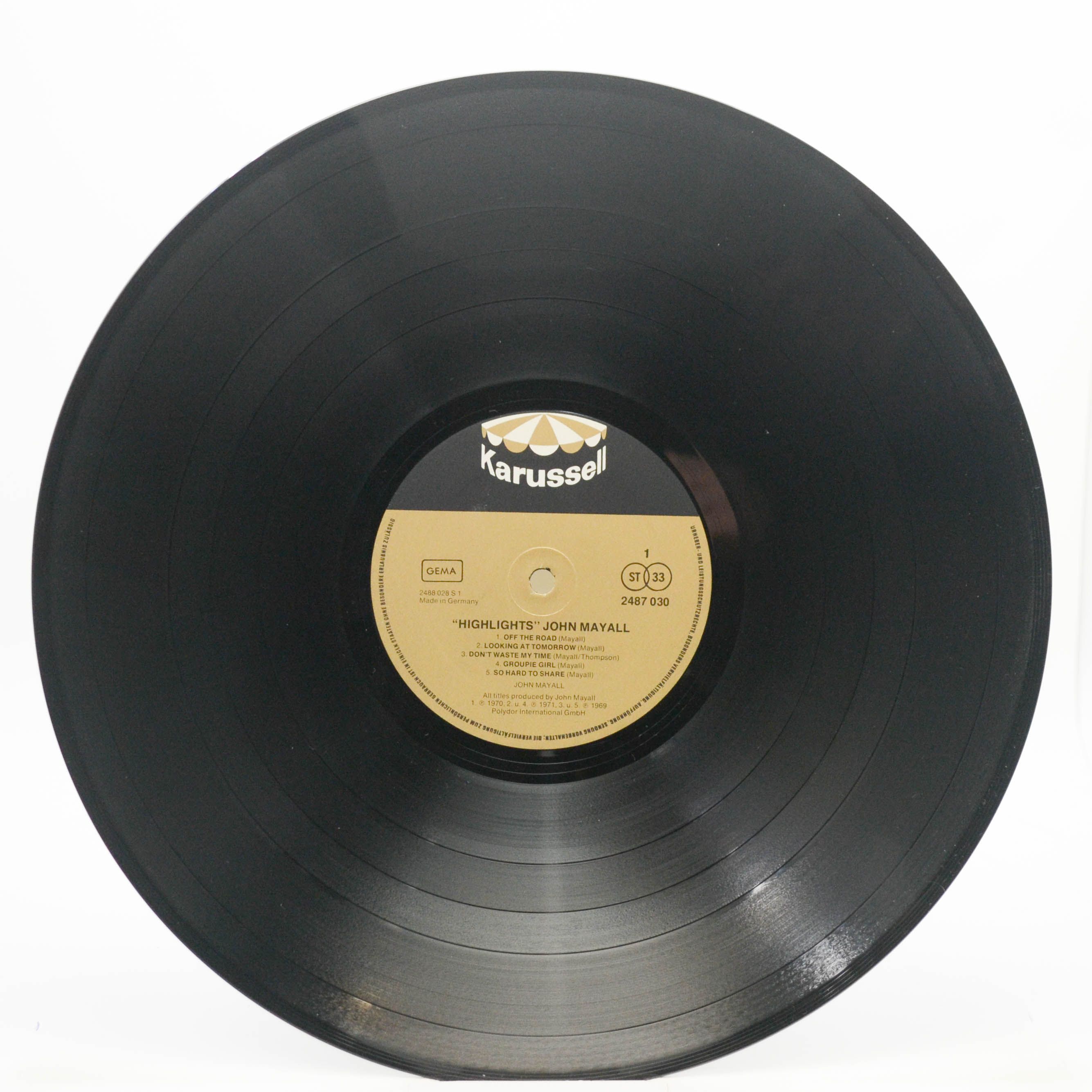 John Mayall — Highlights (2LP), 1971