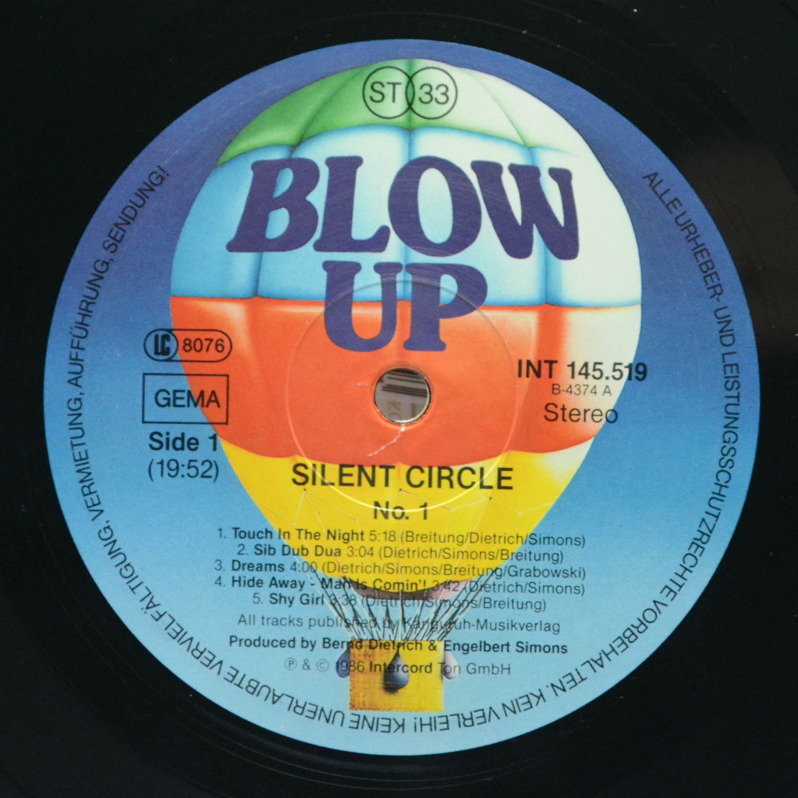 Silent Circle — № 1, 1986