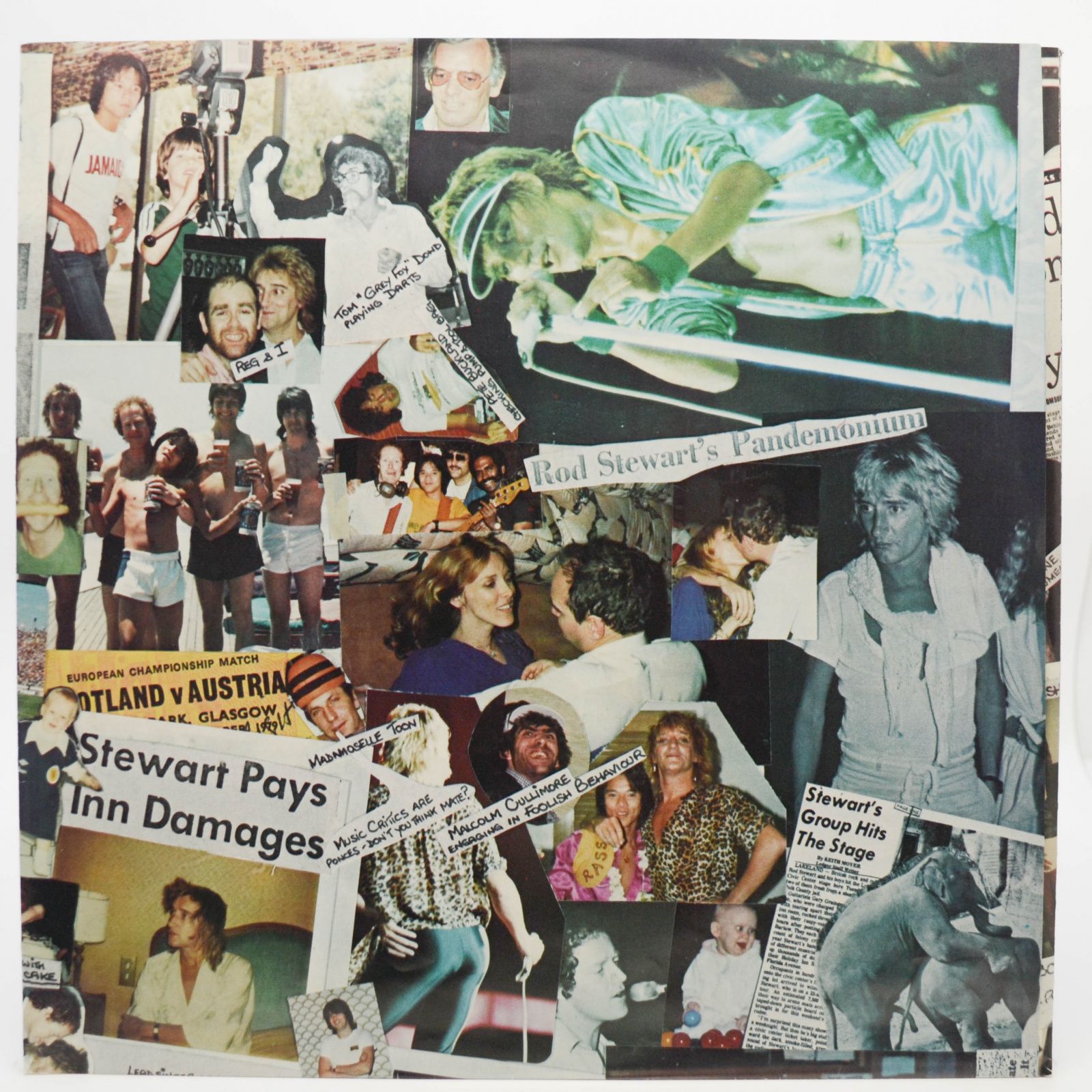 Rod Stewart — Foolish Behaviour (USA, poster), 1980