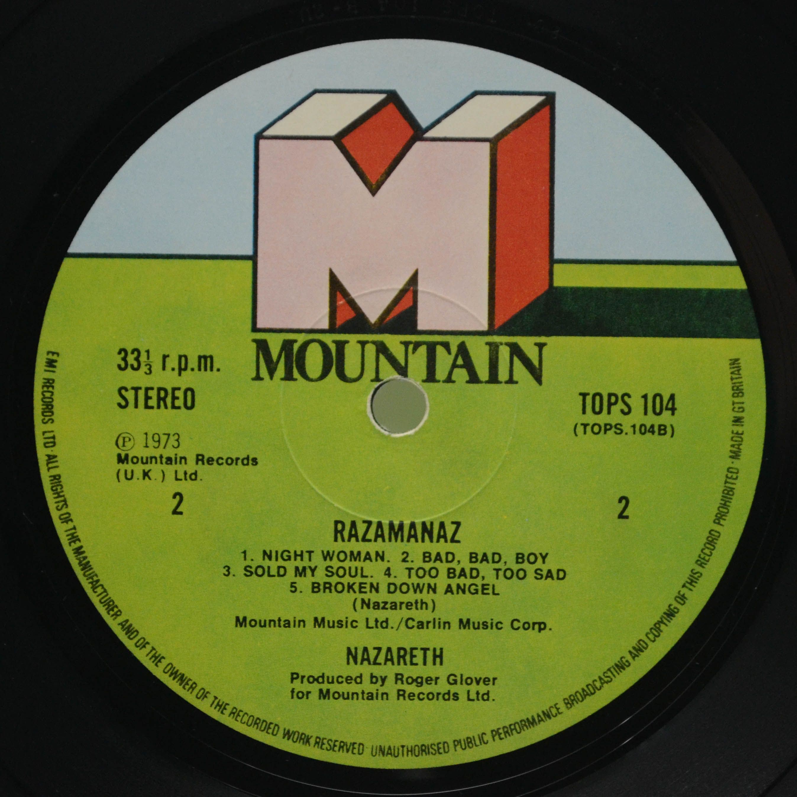Nazareth — Razamanaz (UK), 1973