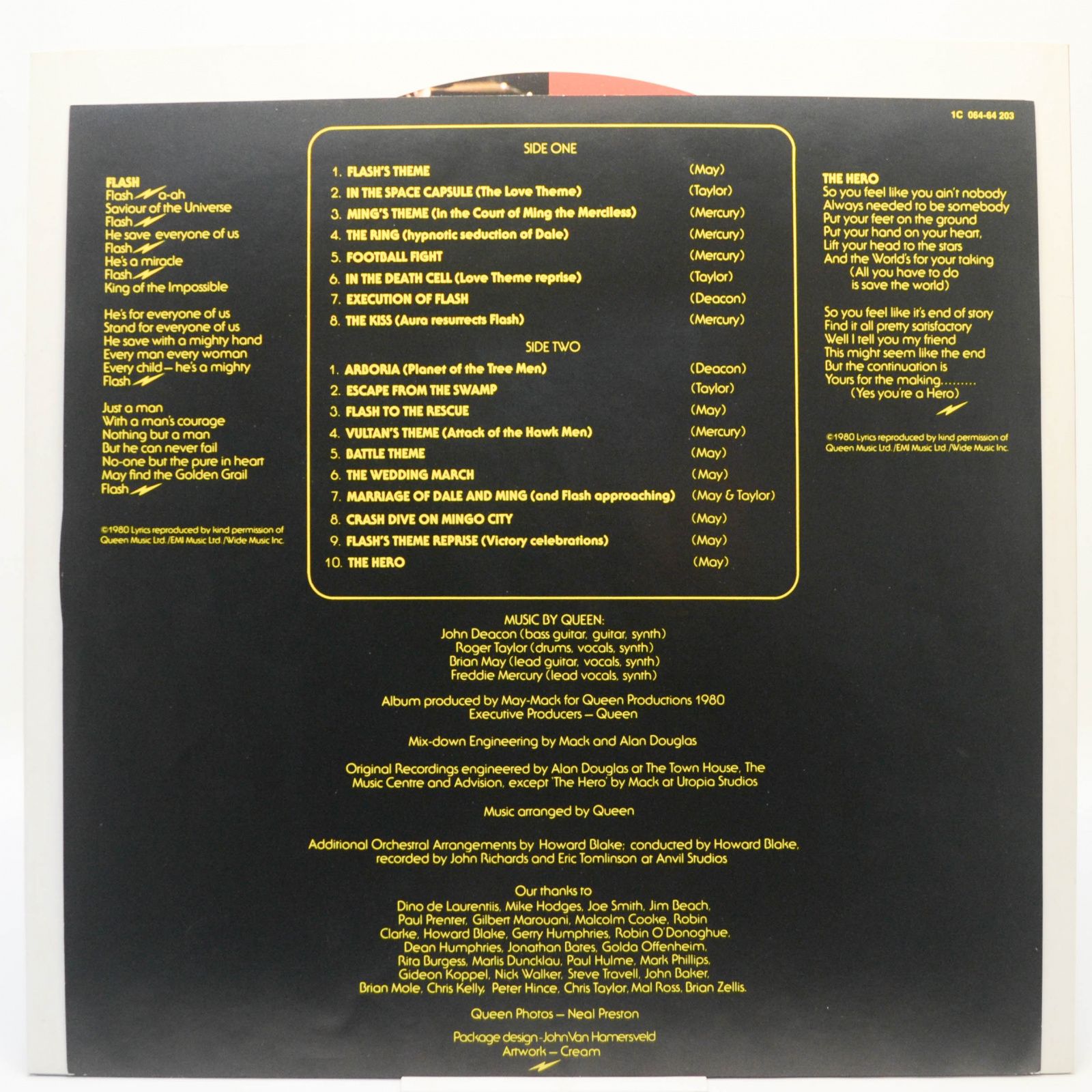 Queen — Flash Gordon (Original Soundtrack Music), 1980