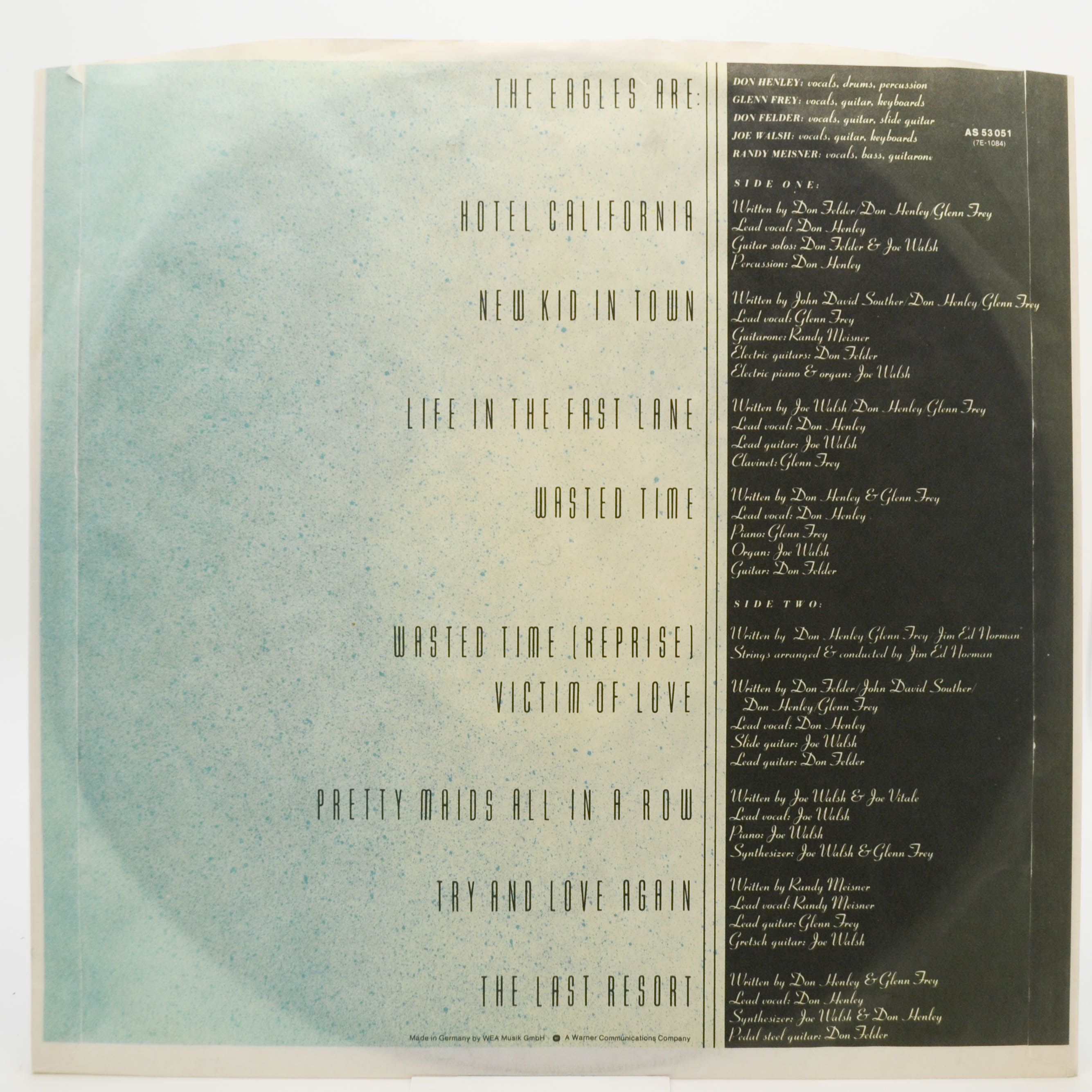 Eagles — Hotel California (poster), 1976