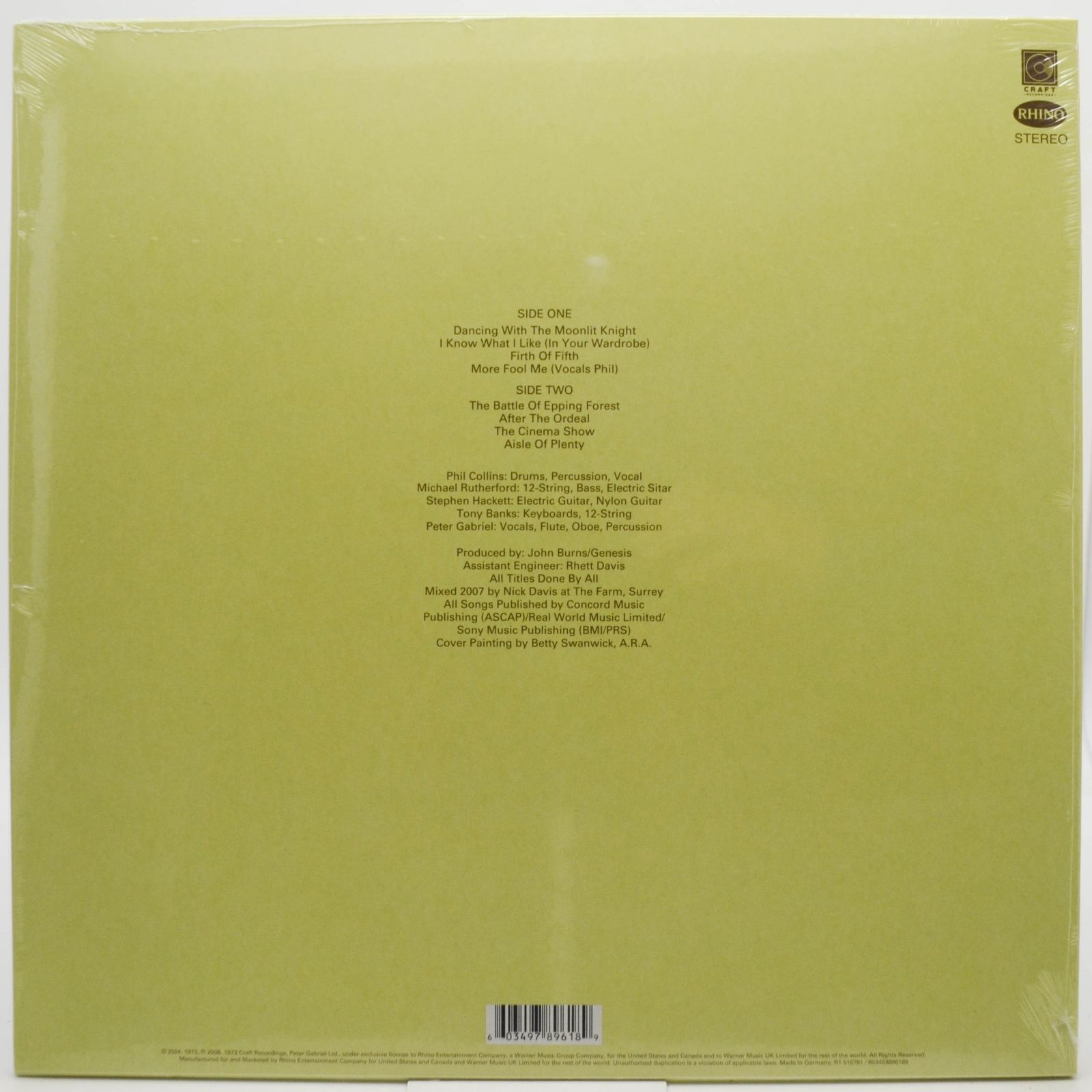 Genesis — Selling England By The Pound, 1973