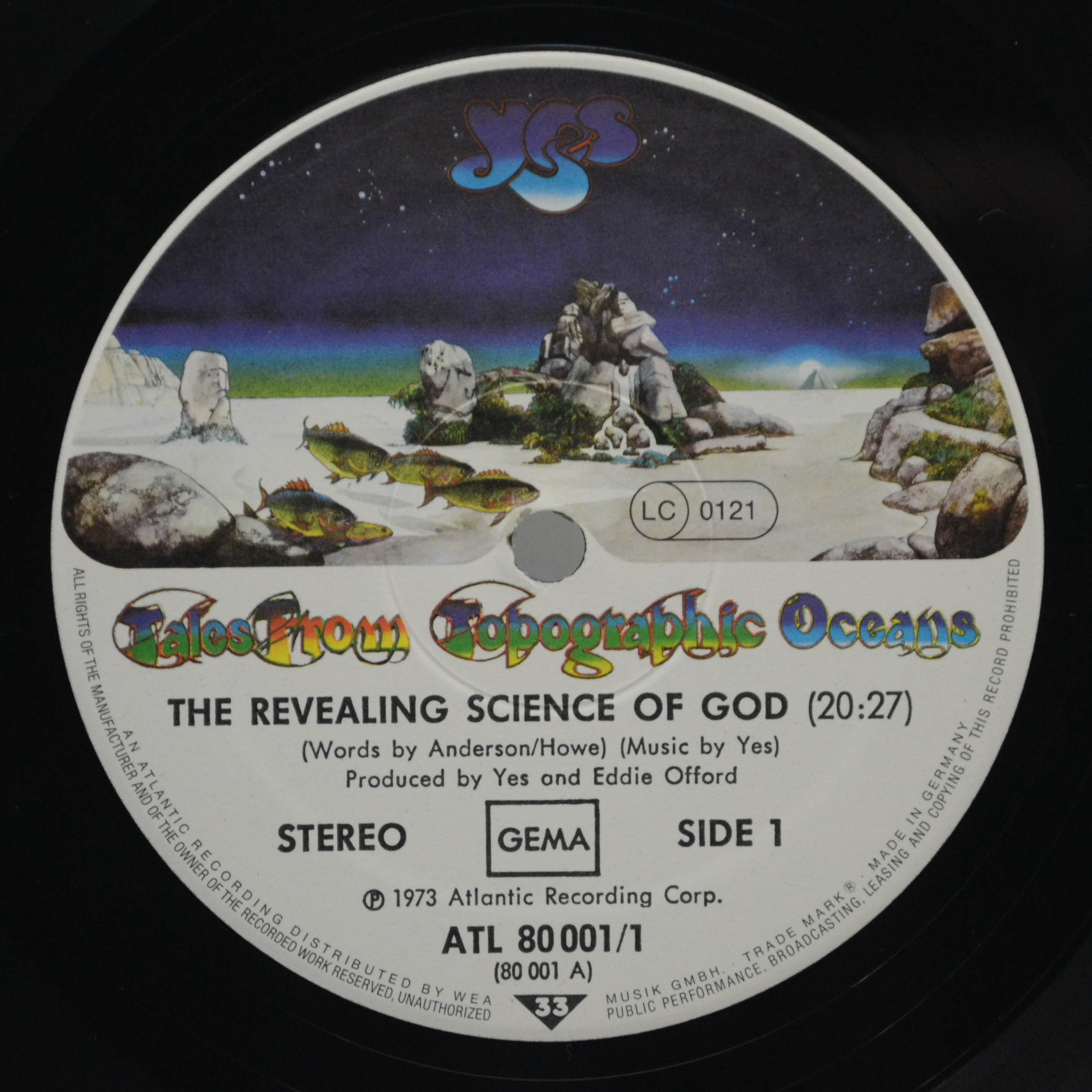 Yes — Tales From Topographic Oceans (2LP), 1973