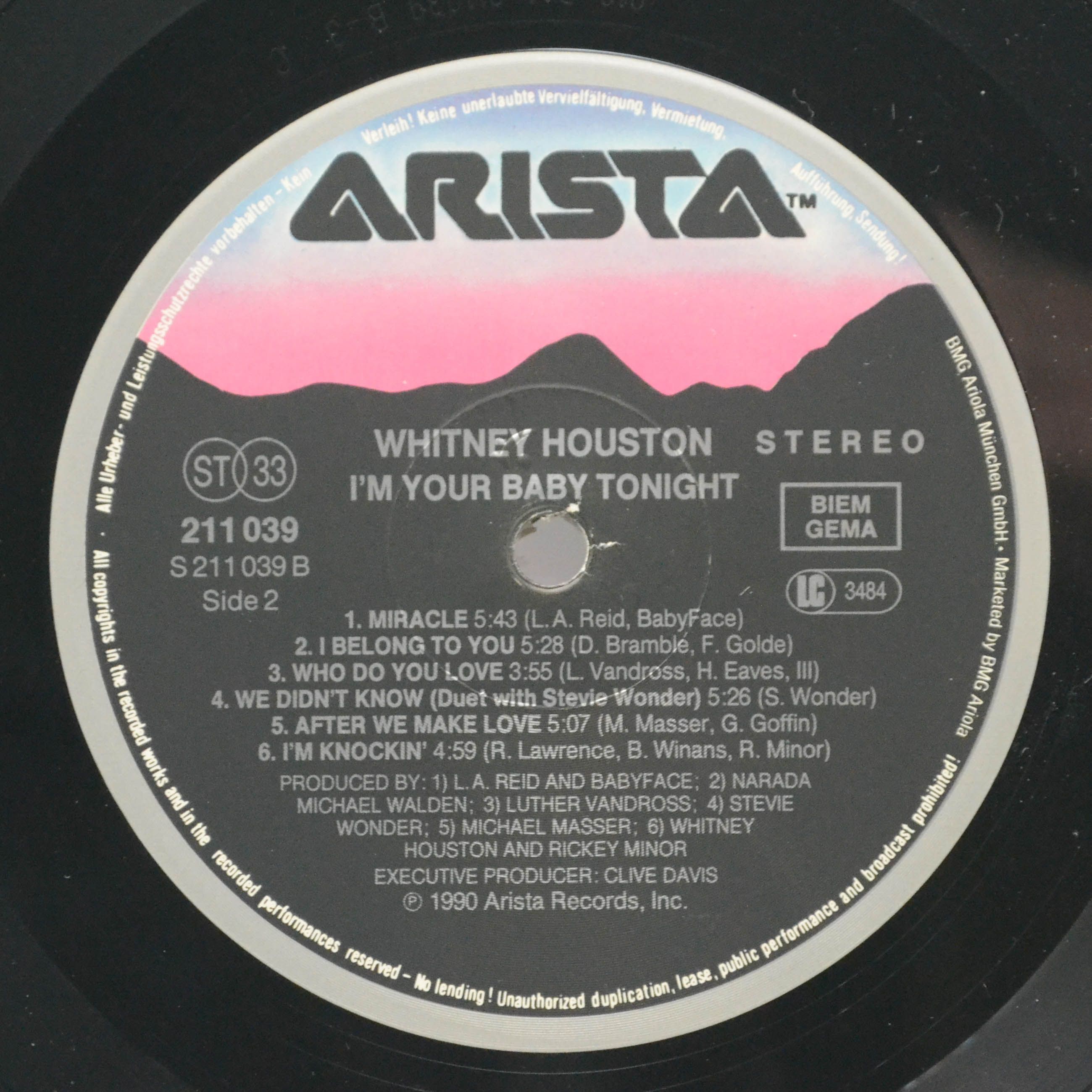 Whitney Houston — I'm Your Baby Tonight, 1990