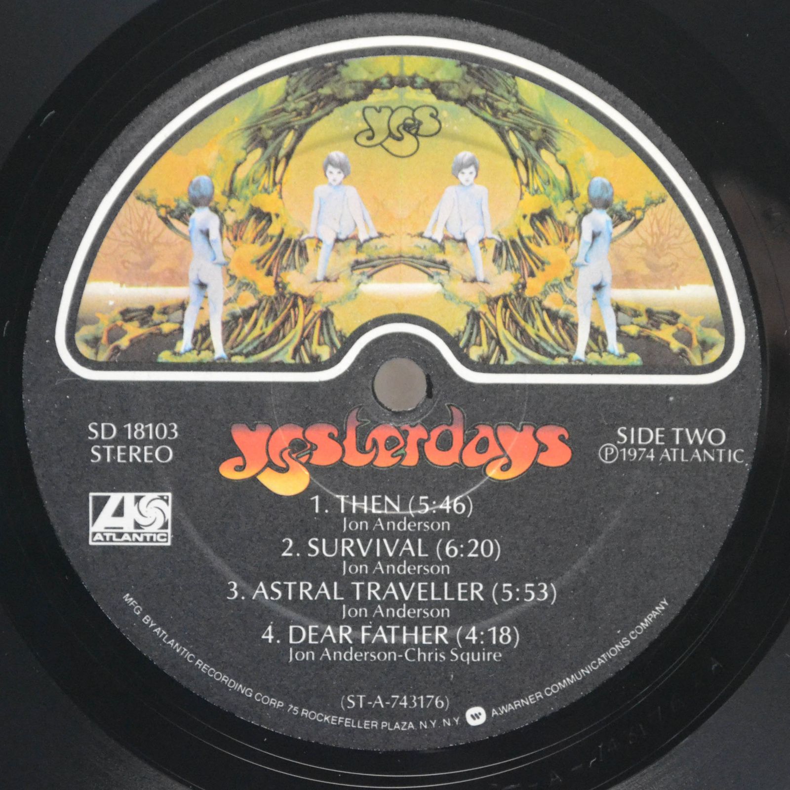 Yes — Yesterdays (USA), 1975