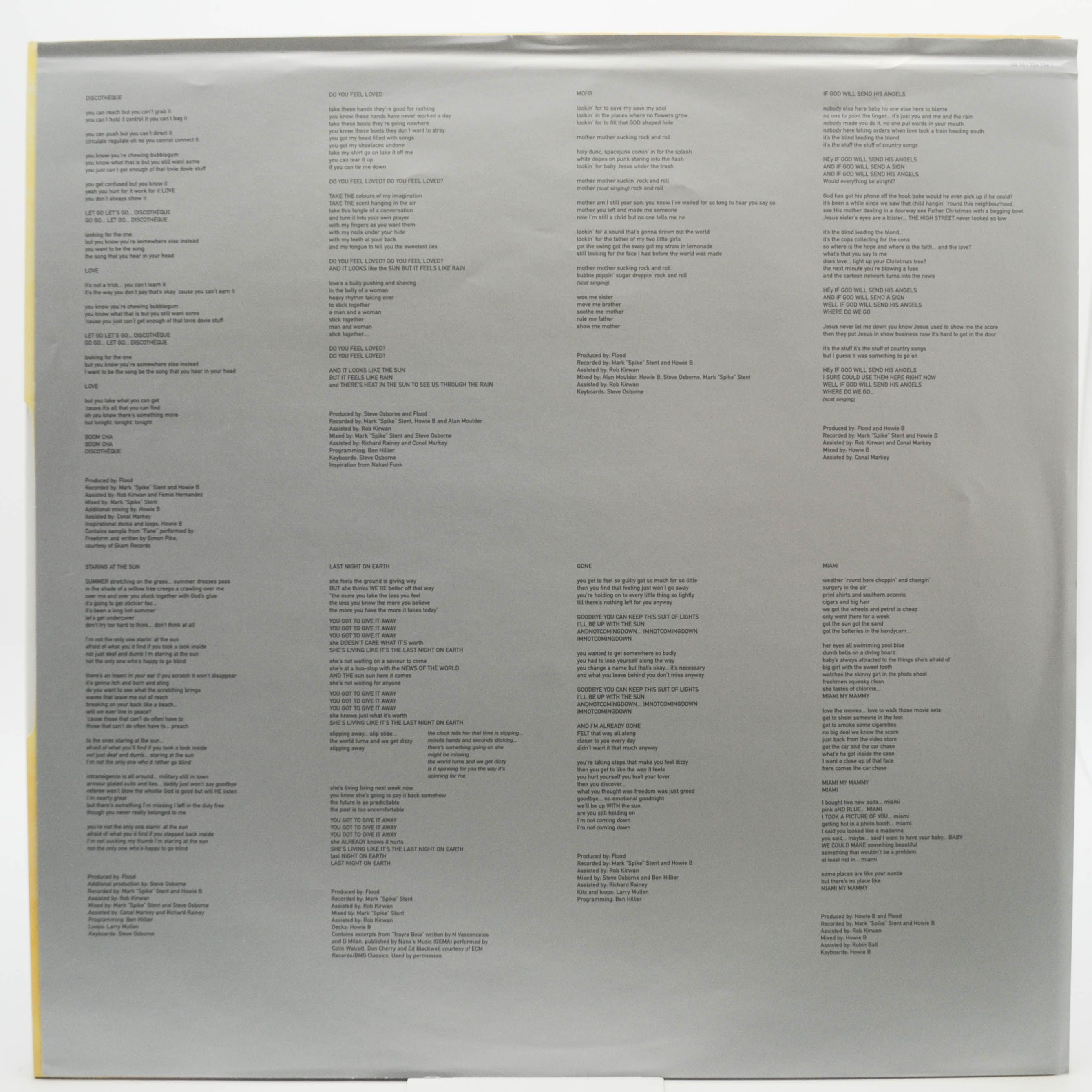 U2 — Pop (2LP), 1997