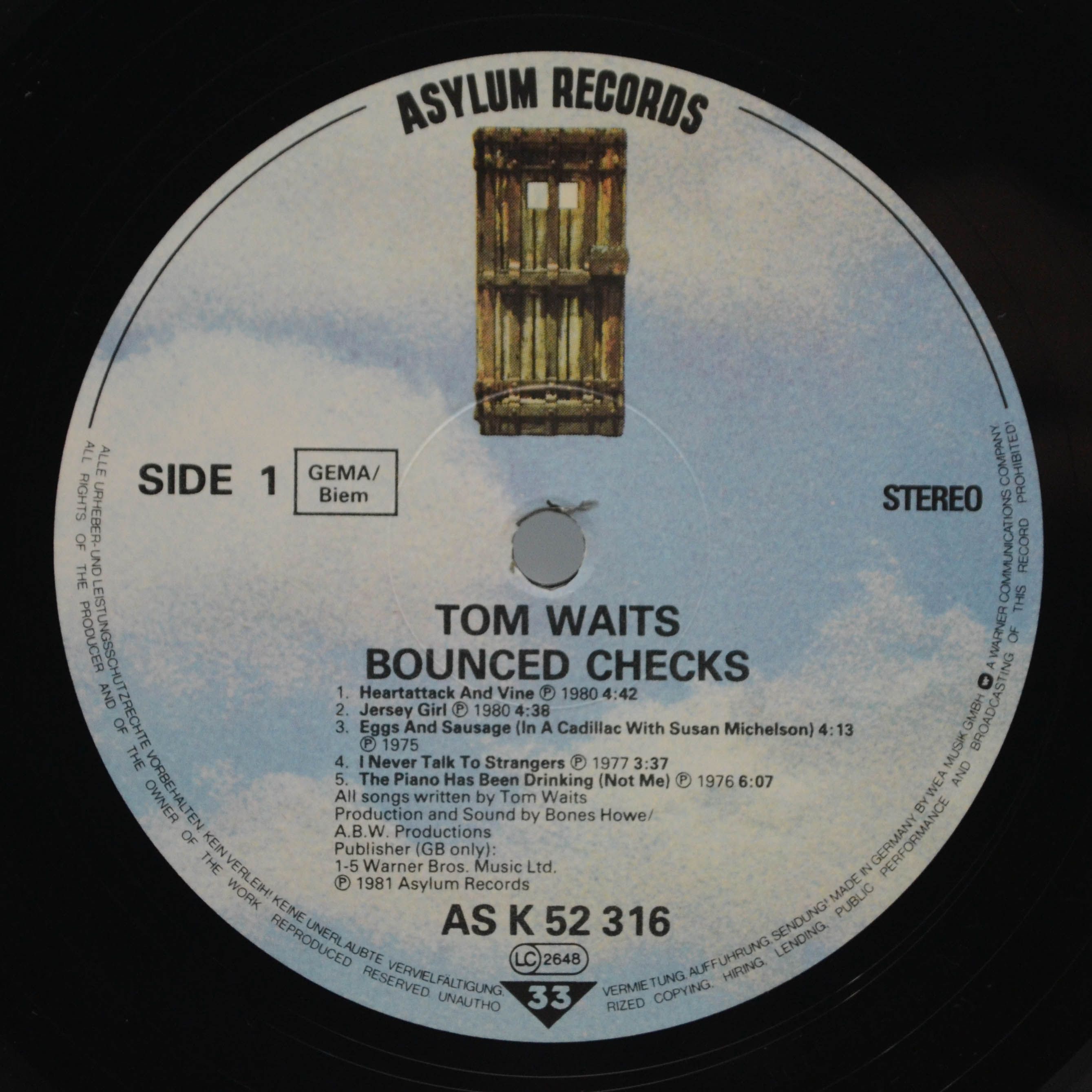 Tom Waits — Bounced Checks, 1981