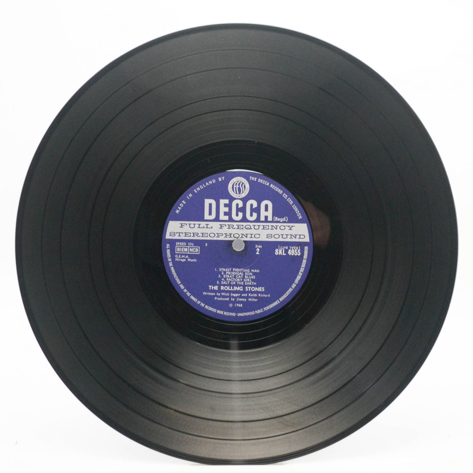 Rolling Stones — Beggars Banquet (UK), 1968