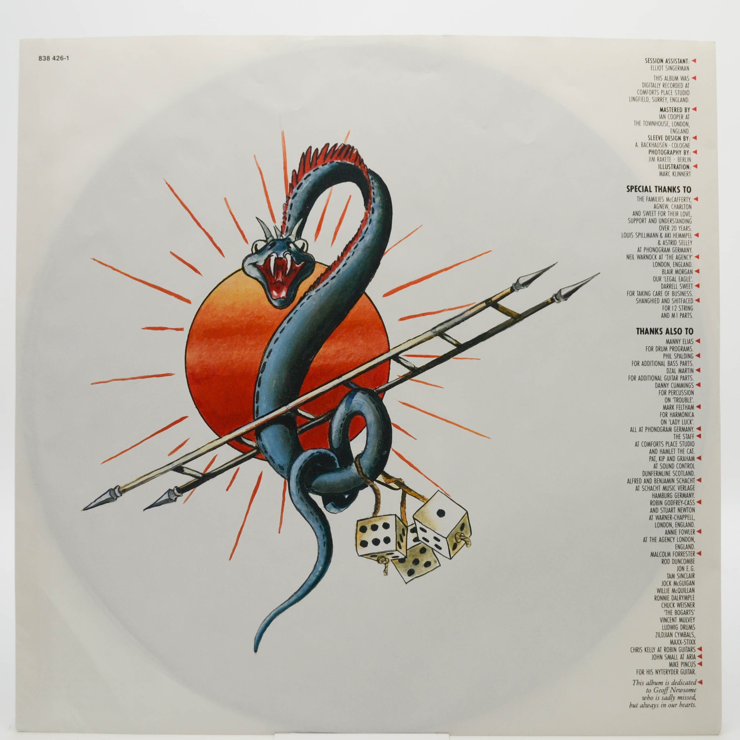 Nazareth — Snakes 'N' Ladders, 1989