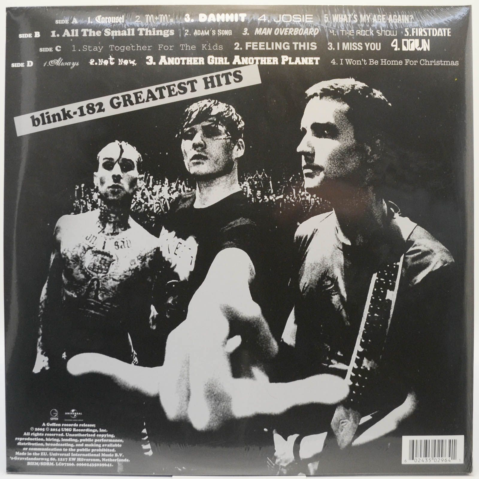 Blink-182 — Greatest Hits (2LP), 2005