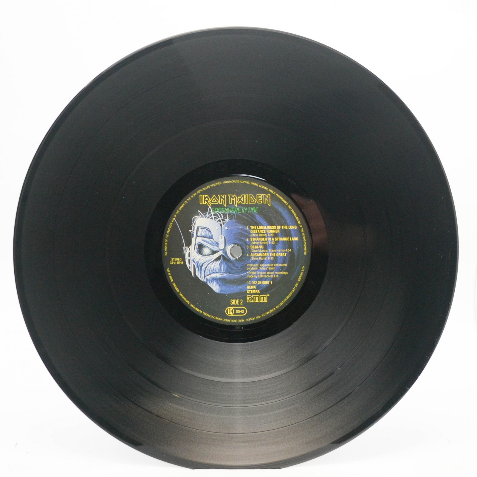 Iron Maiden — Somewhere In Time, 1986