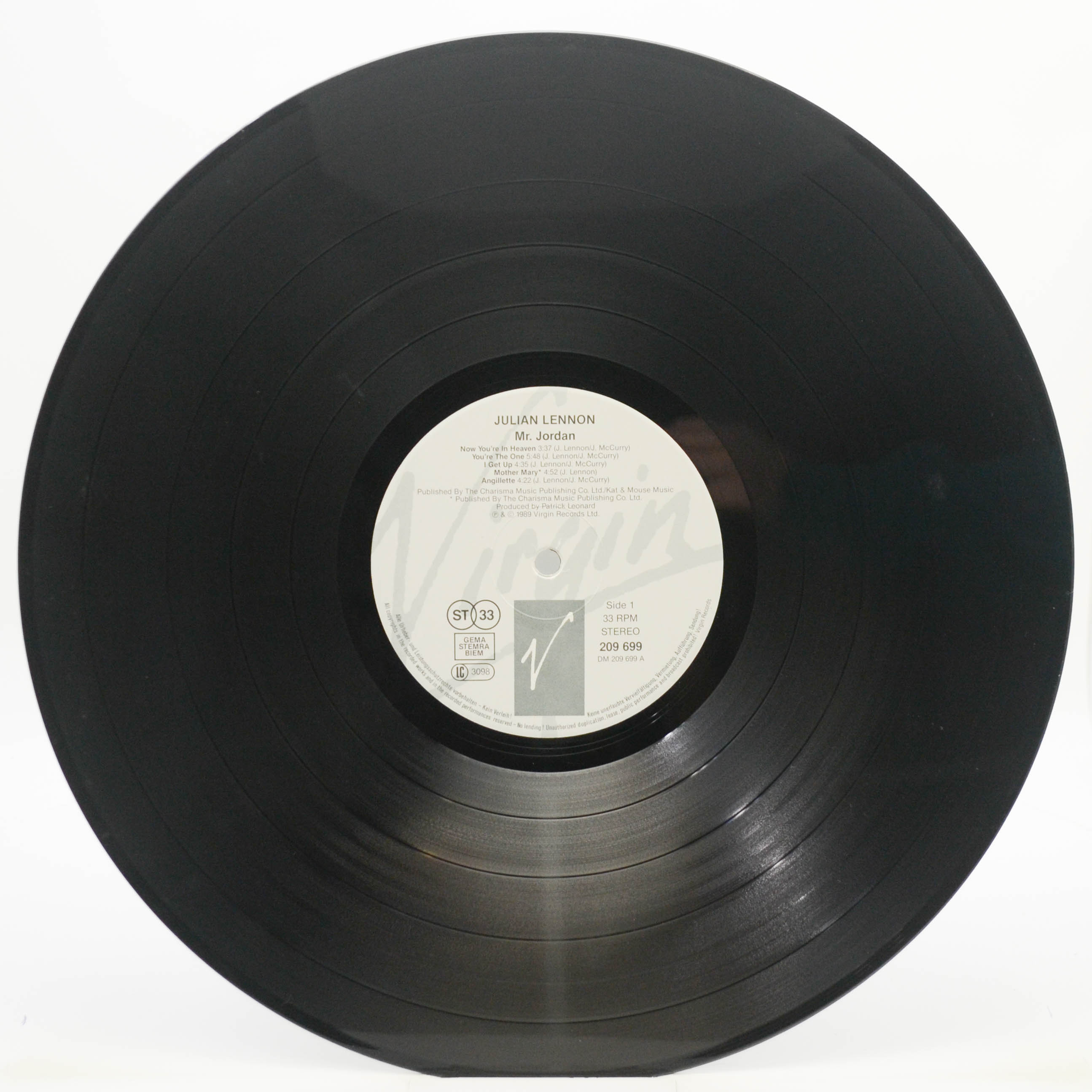 Julian Lennon — Mr. Jordan, 1989