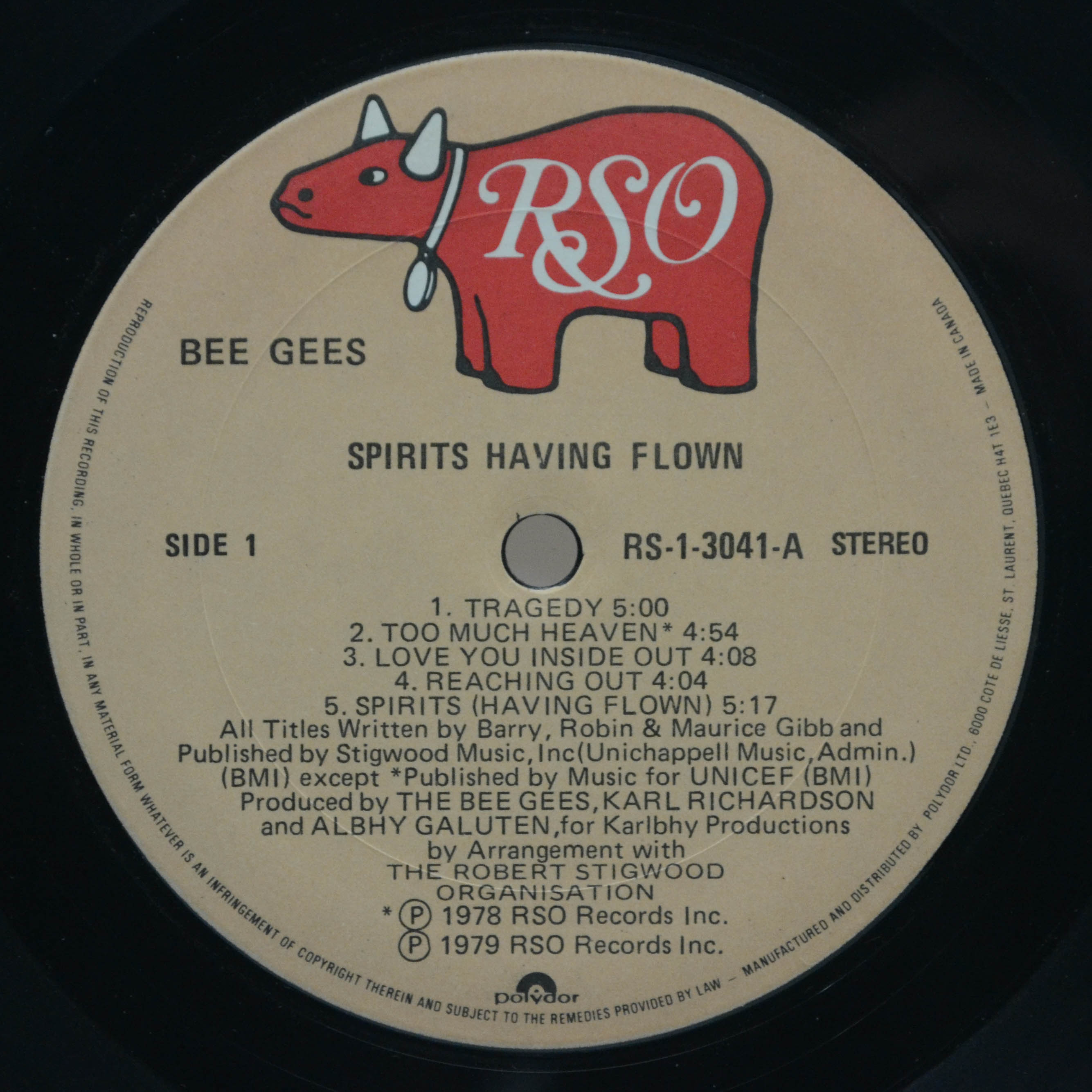Bee Gees — Spirits Having Flown, 1979