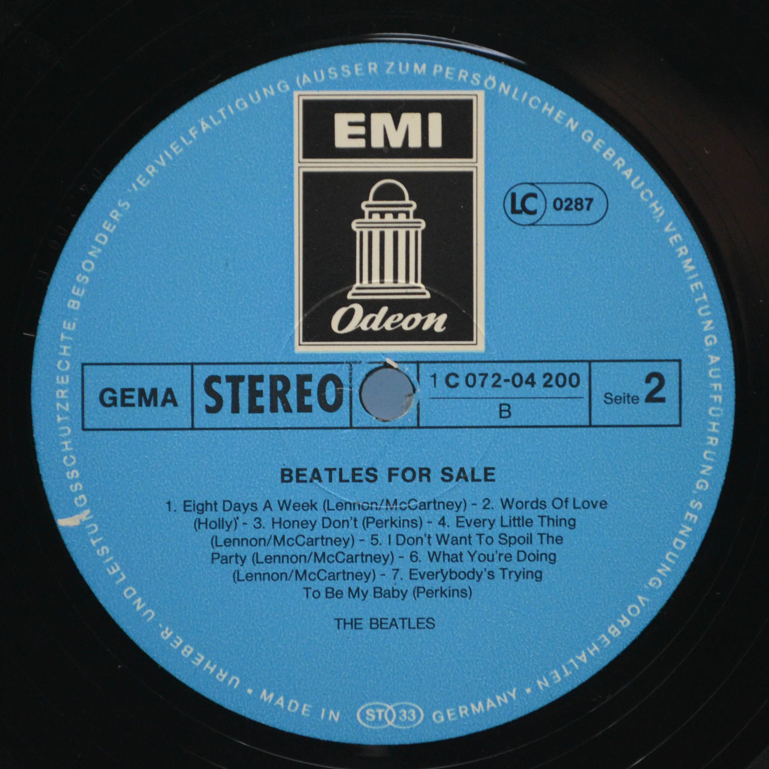 Beatles — Beatles For Sale, 1964