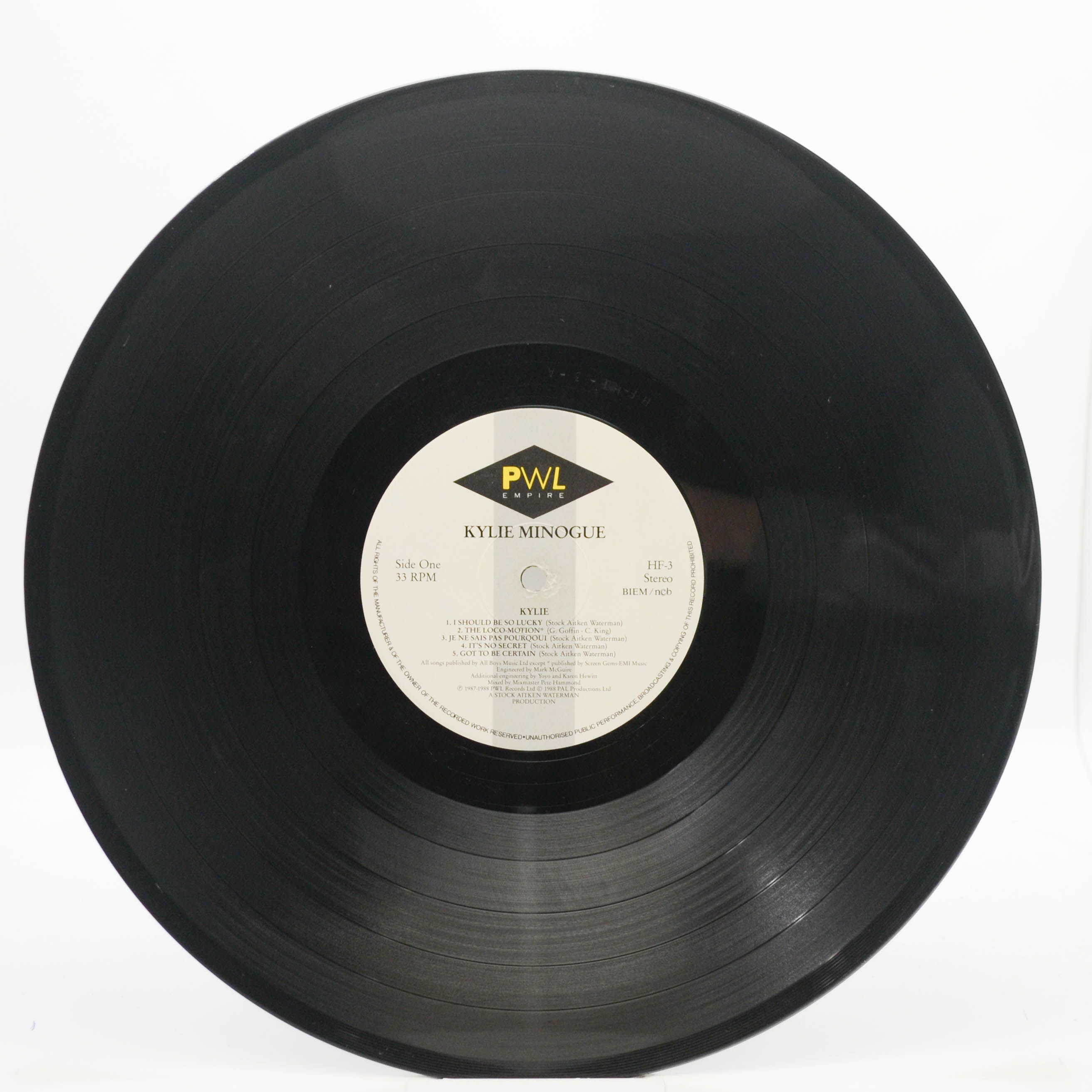 Kylie Minogue — Kylie, 1988